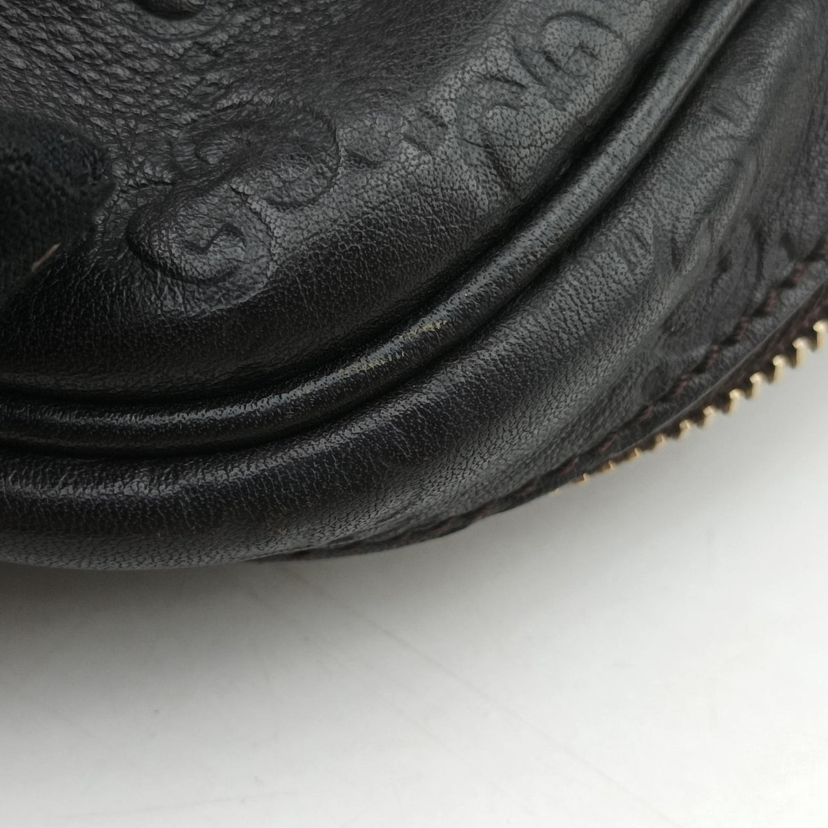 Pre-owned Gucci Diamante Black Leather 208463 shoulderbag | stylenewstar