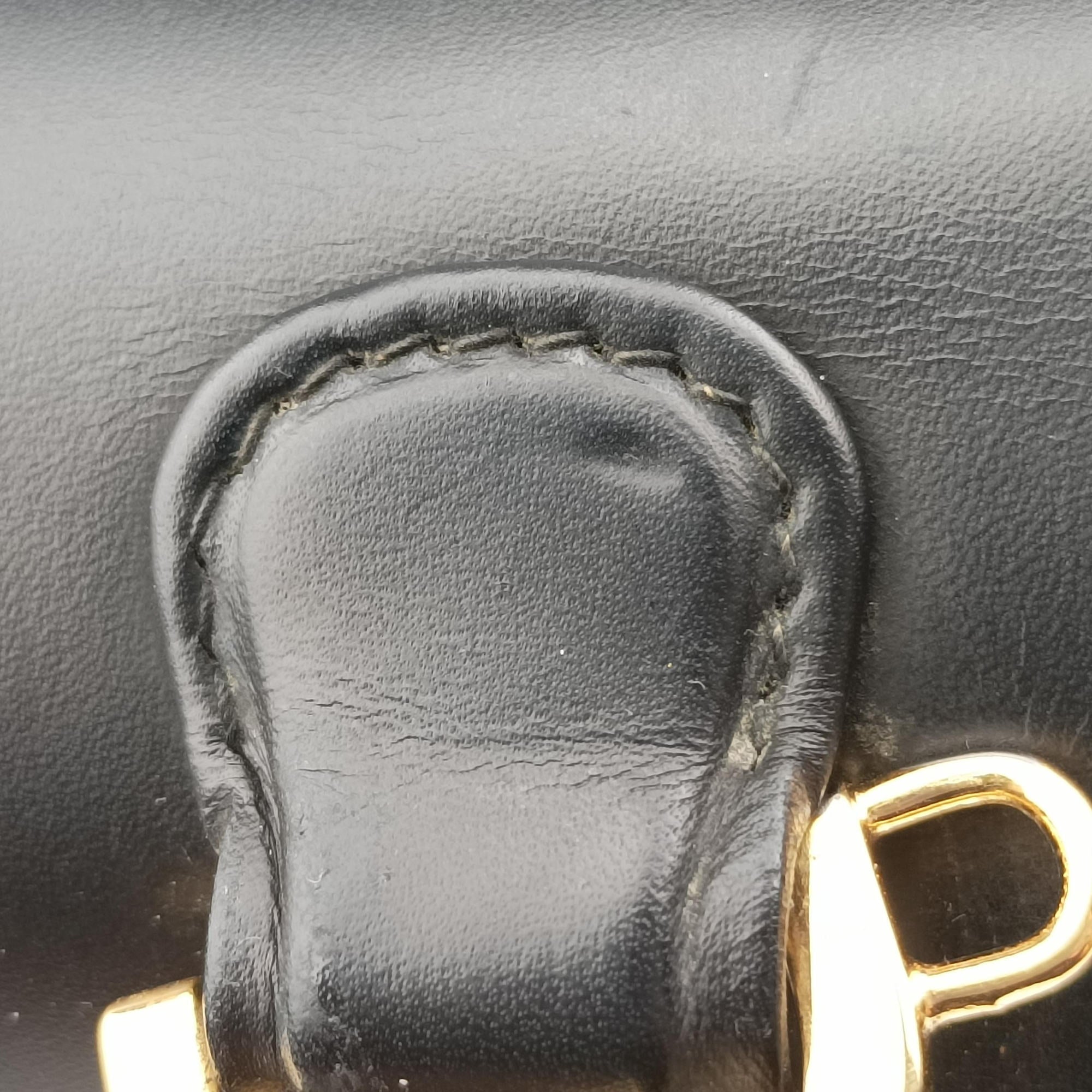 Pre-owned Gucci Bamboo Black Leather 000.12 handbag | stylenewstar