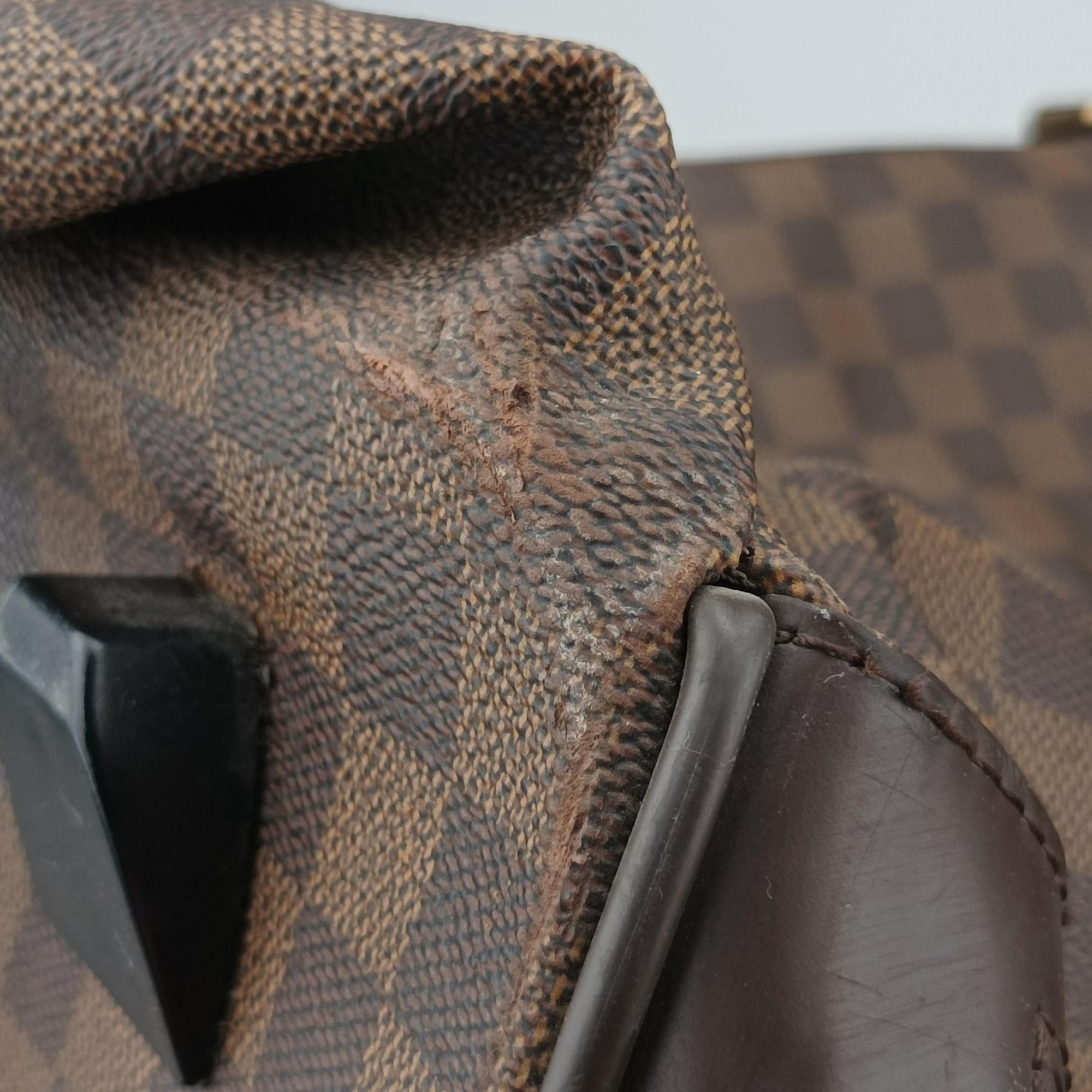 Pre-owned Louis Vuitton Eole 50 Damier Ebene Damier Canvas N23205 suitcase | stylenewstar