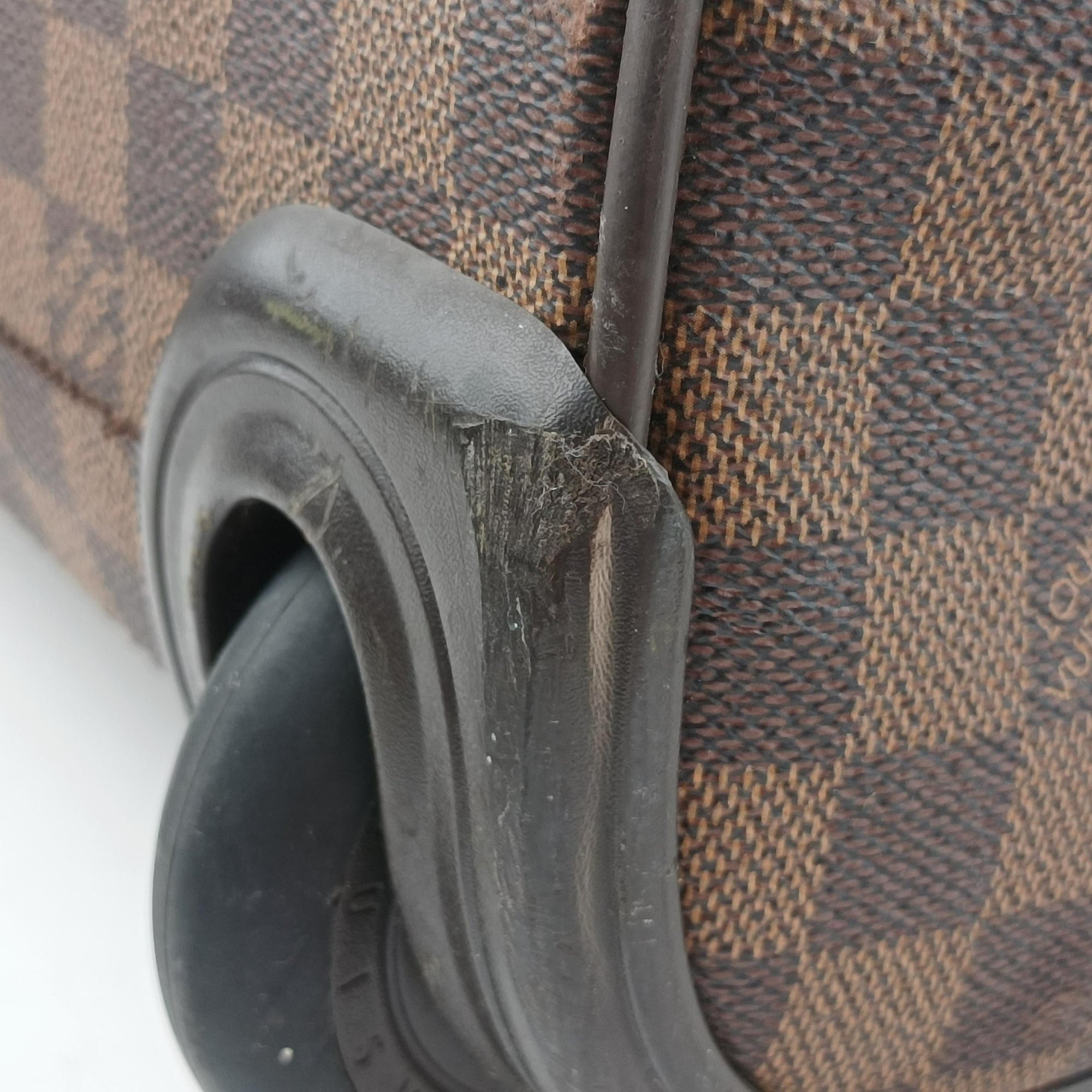 Pre-owned Louis Vuitton Eole 50 Damier Ebene Damier Canvas N23205 suitcase | stylenewstar