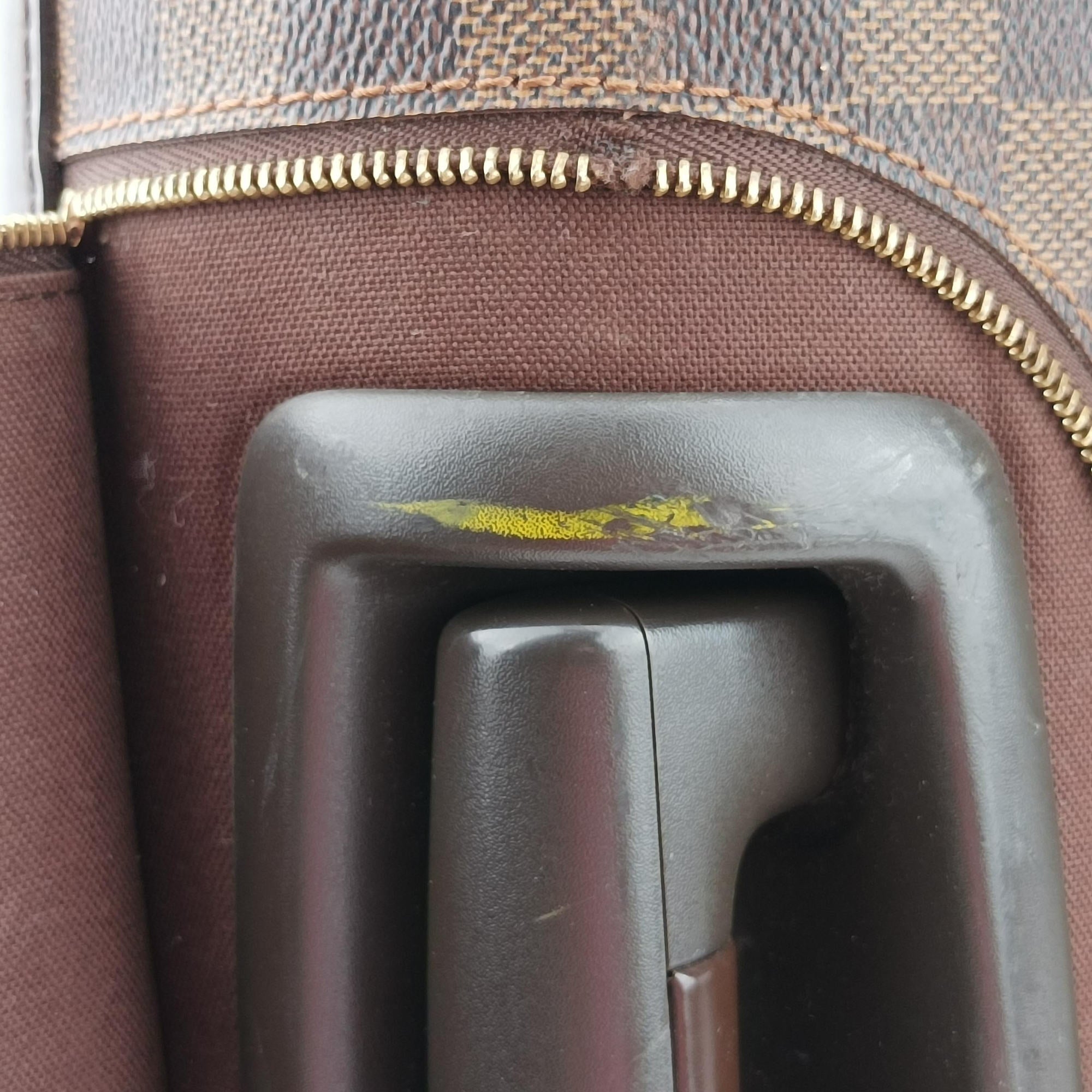 Pre-owned Louis Vuitton Eole 50 Damier Ebene Damier Canvas N23205 suitcase | stylenewstar
