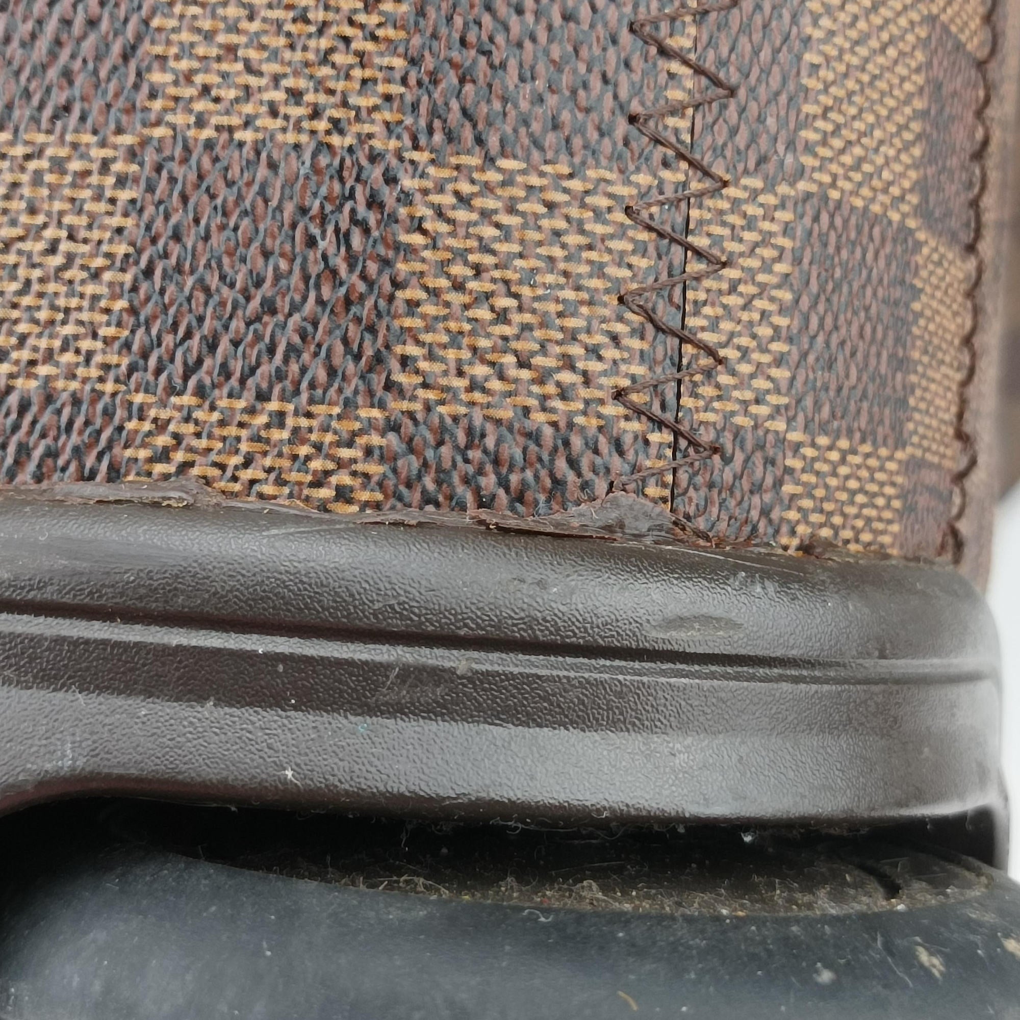Pre-owned Louis Vuitton Eole 50 Damier Ebene Damier Canvas N23205 suitcase | stylenewstar
