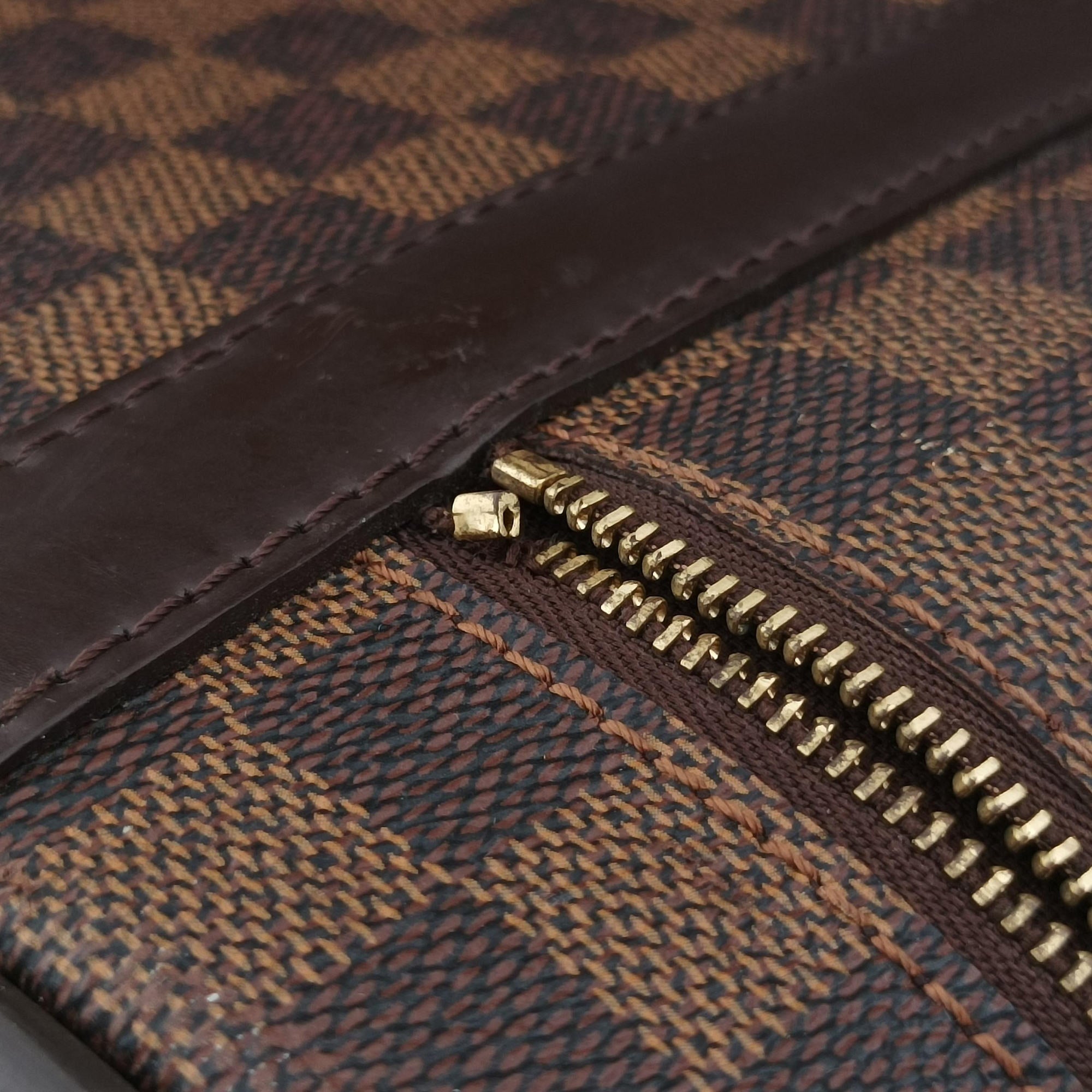 Pre-owned Louis Vuitton Eole 50 Damier Ebene Damier Canvas N23205 suitcase | stylenewstar