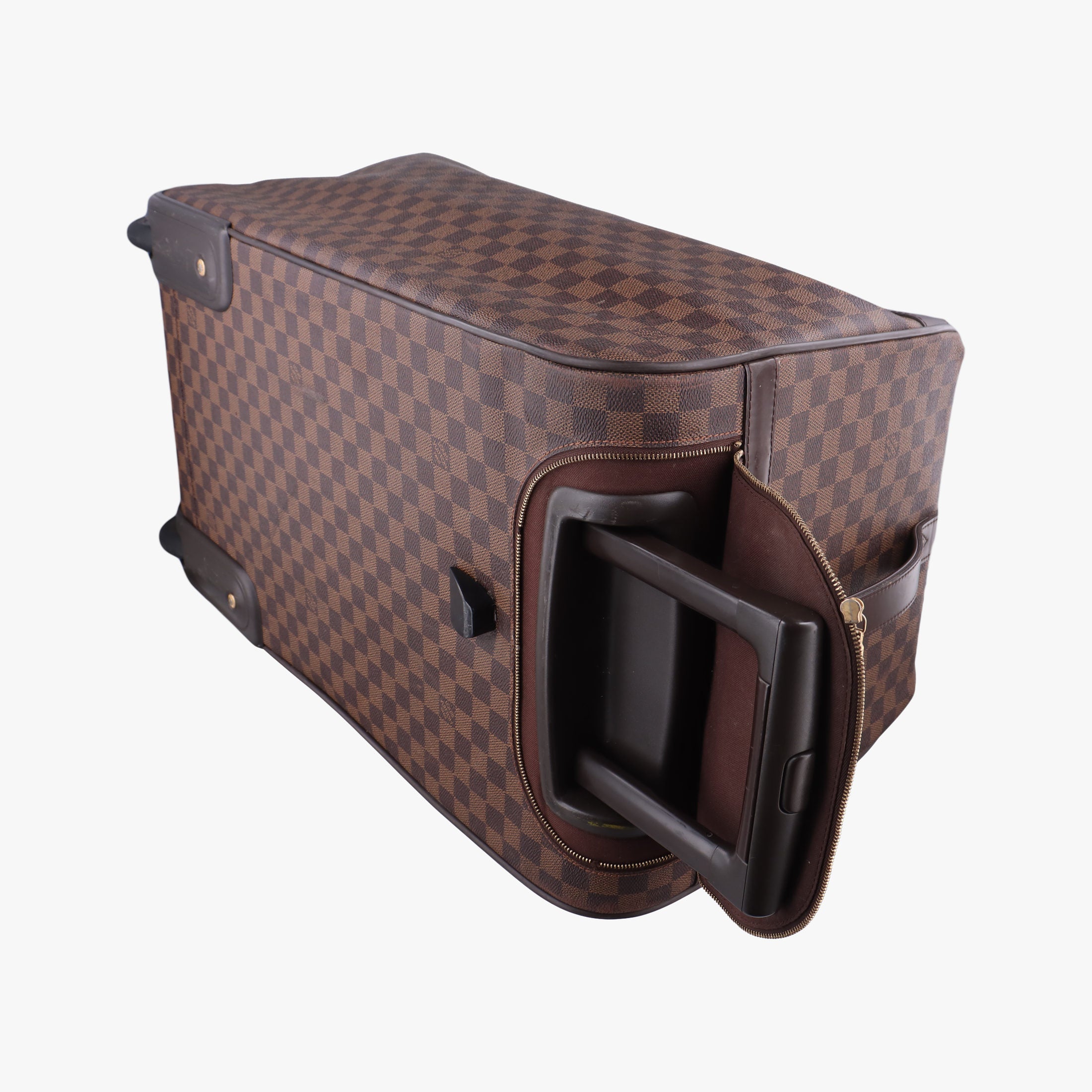 Pre-owned Louis Vuitton Eole 50 Damier Ebene Damier Canvas N23205 suitcase | stylenewstar
