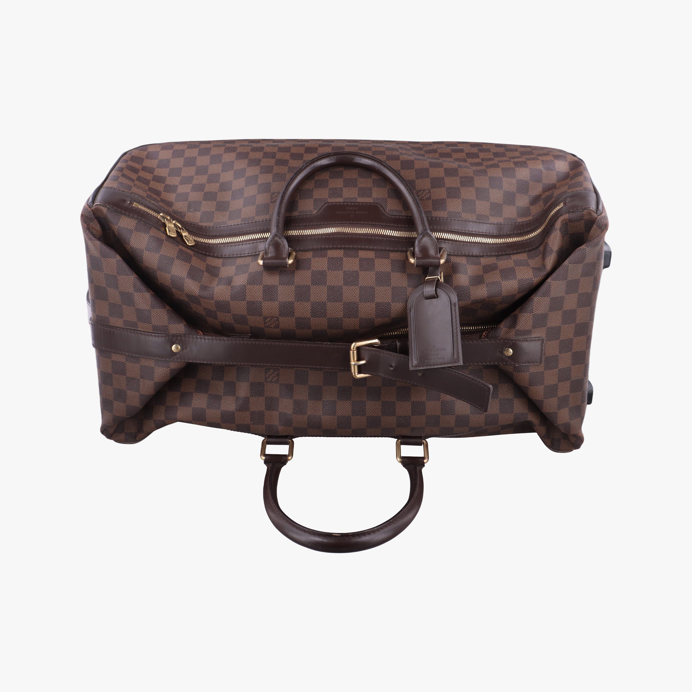 Pre-owned Louis Vuitton Eole 50 Damier Ebene Damier Canvas N23205 suitcase | stylenewstar