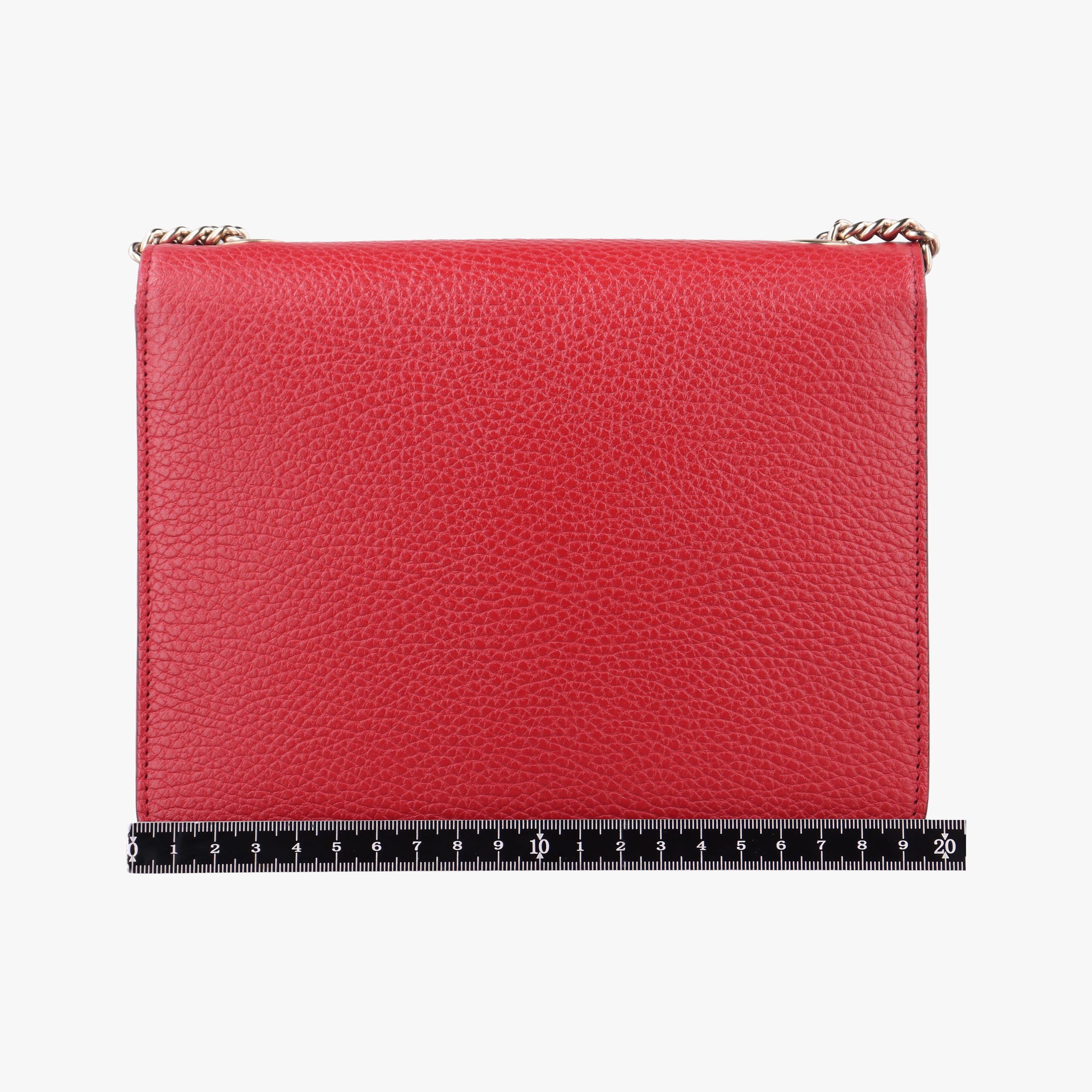 Pre-owned Gucci Interlocking G Red Leather 510304 shoulderbag | stylenewstar