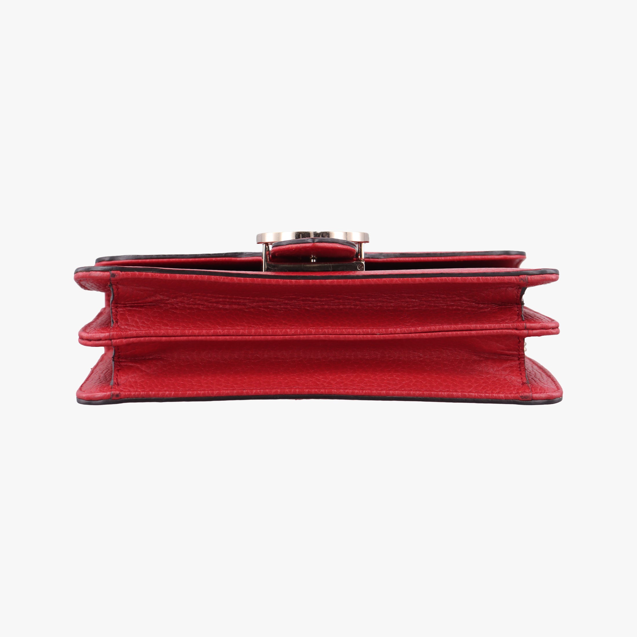 Pre-owned Gucci Interlocking G Red Leather 510304 shoulderbag | stylenewstar