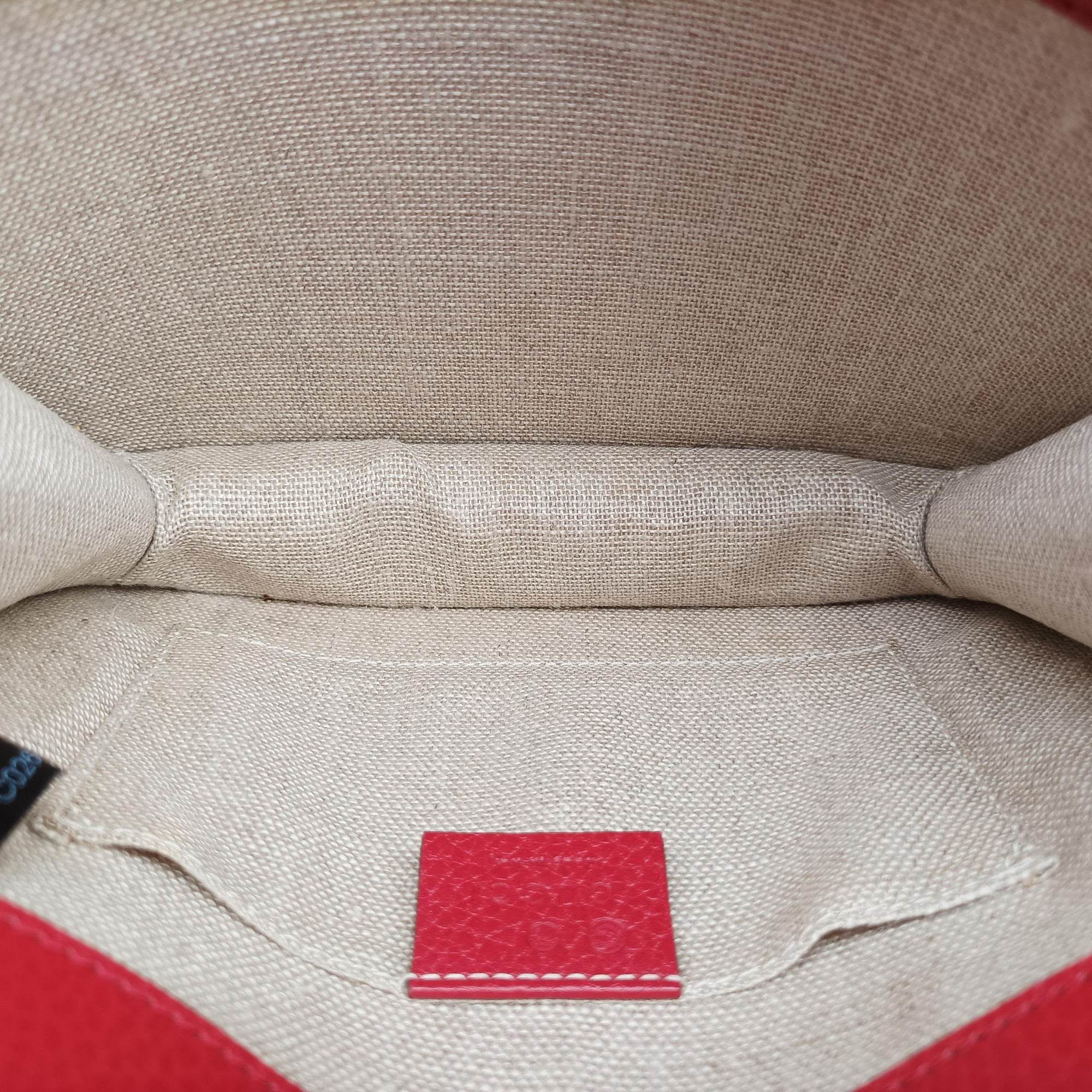Pre-owned Gucci Interlocking G Red Leather 510304 shoulderbag | stylenewstar