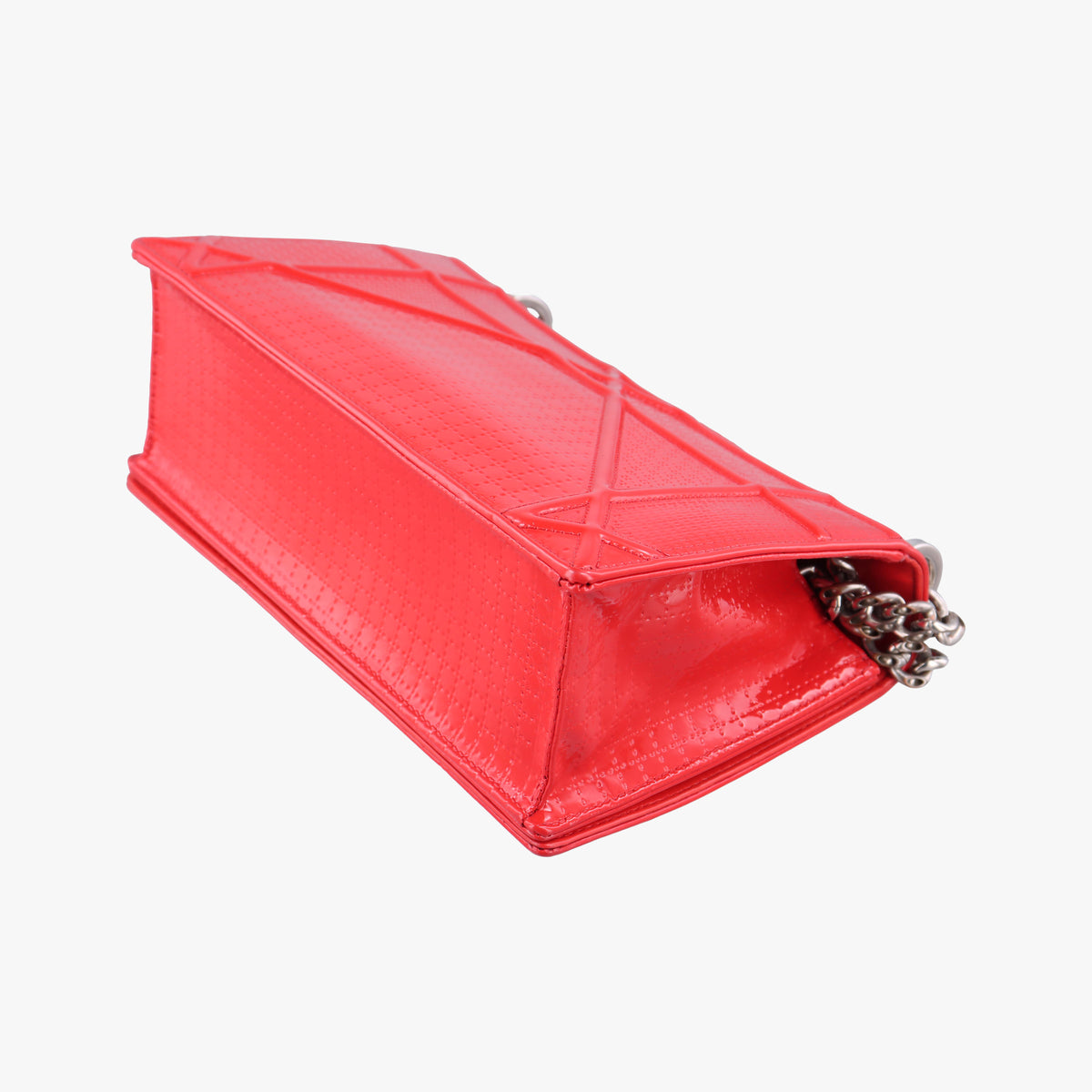 Secondhand Christian Dior Diorama Red Patent  shoulderbag | stylenewstar
