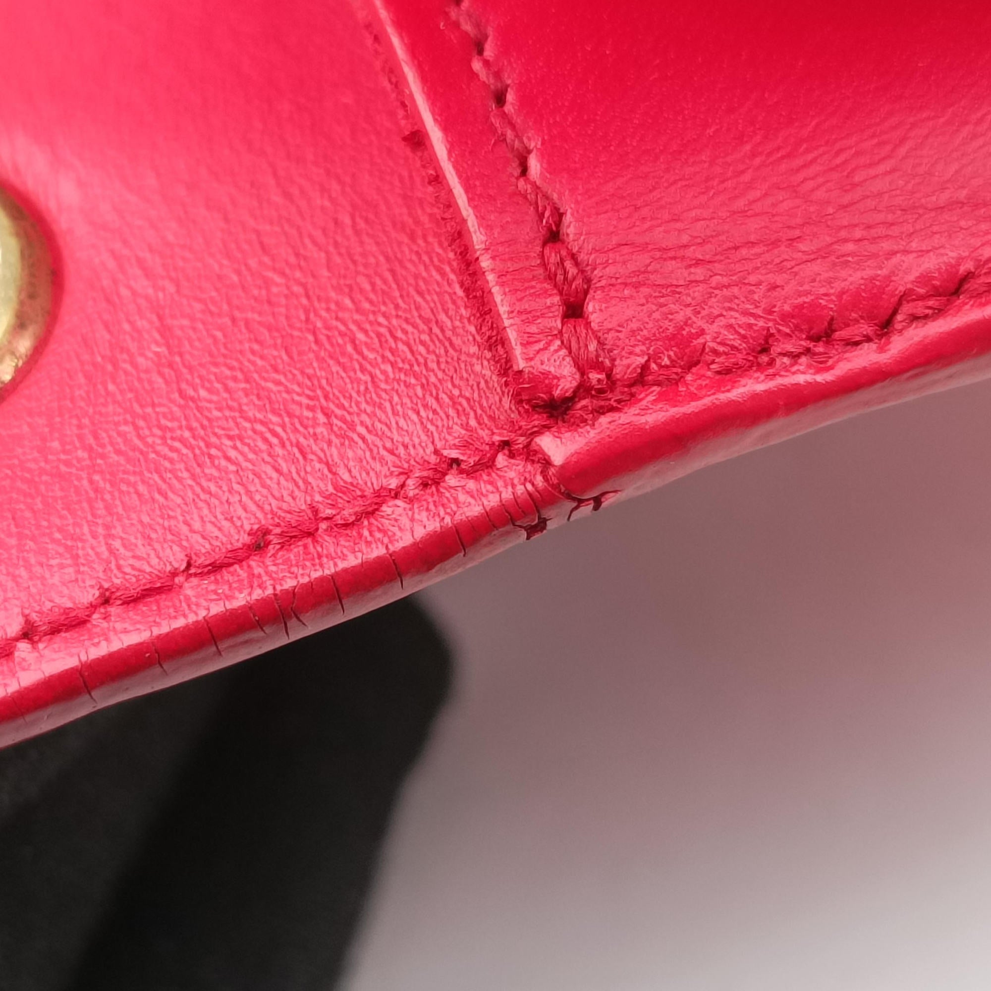 Pre-owned Yves Saint Laurent KATE Red Leather 354119 shoulderbag | stylenewstar