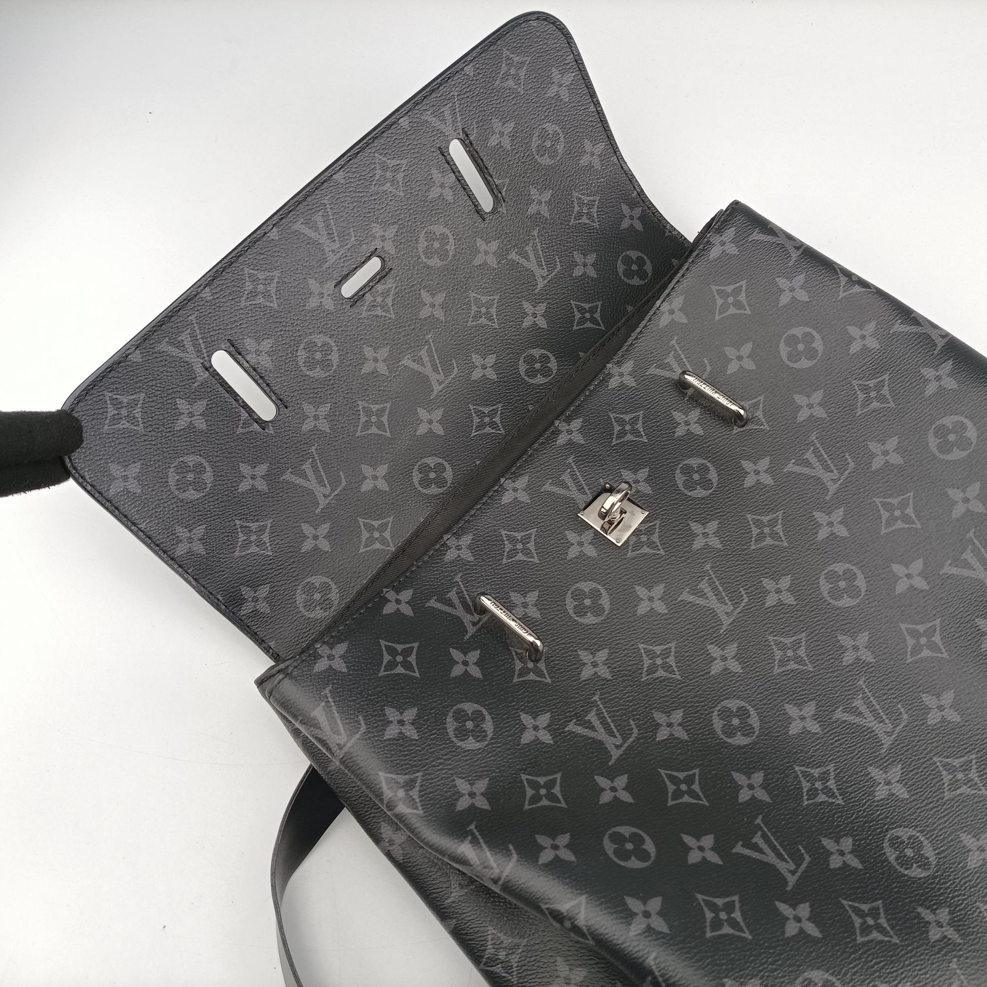 Pre-owned Louis Vuitton Steamer Backpack Black Monogram Eclipse Coated Canvas M44052 backpack/rucksack | stylenewstar