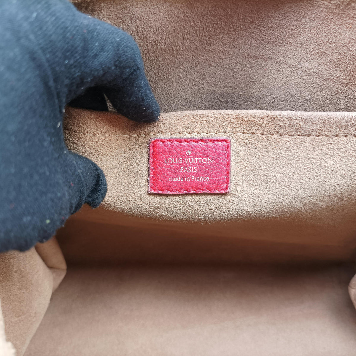 Pre-owned Louis Vuitton MARIGNAN Brown×COQUELICOT Monogram Canvas×calf leather M44544 shoulderbag | stylenewstar