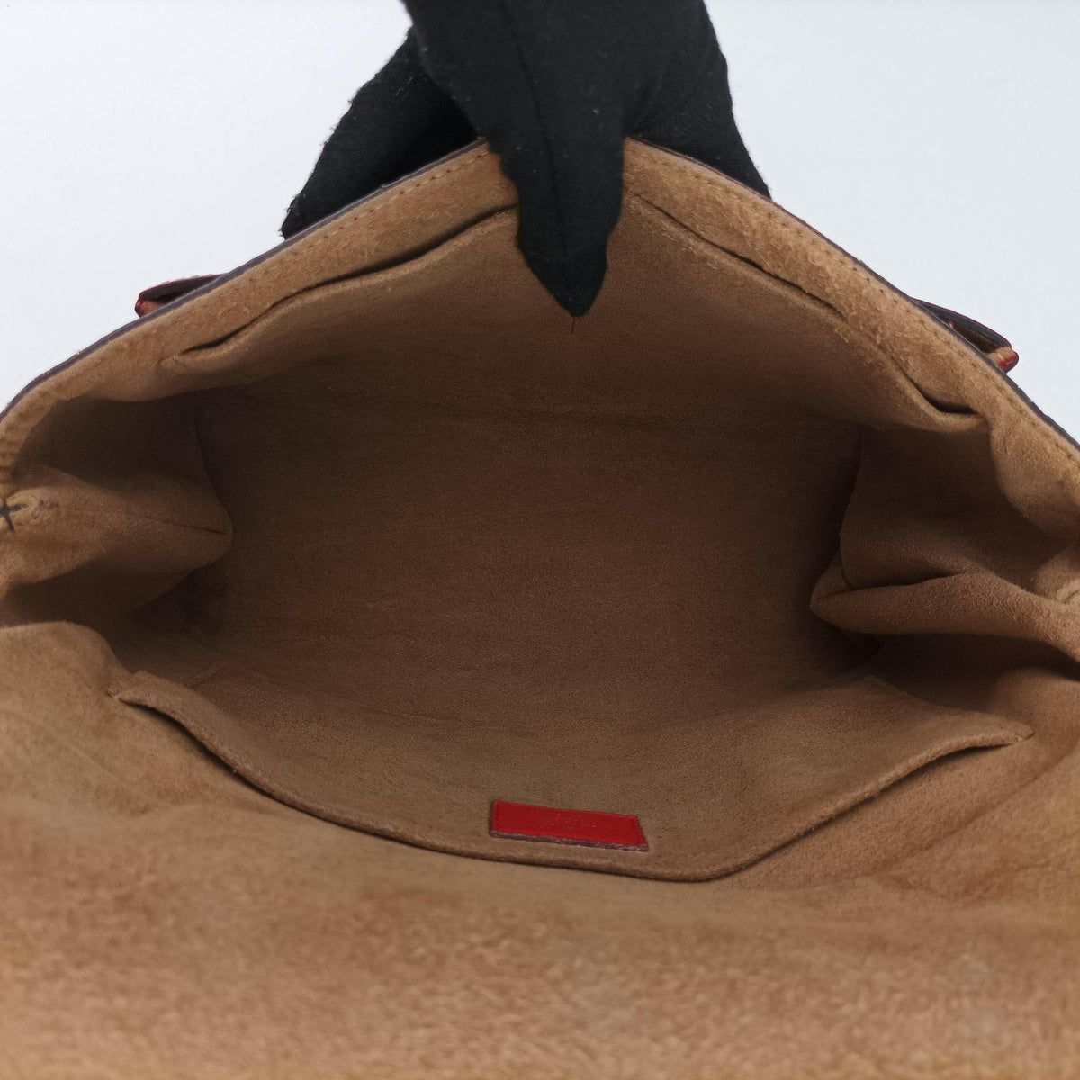 Pre-owned Louis Vuitton MARIGNAN Brown×COQUELICOT Monogram Canvas×calf leather M44544 shoulderbag | stylenewstar