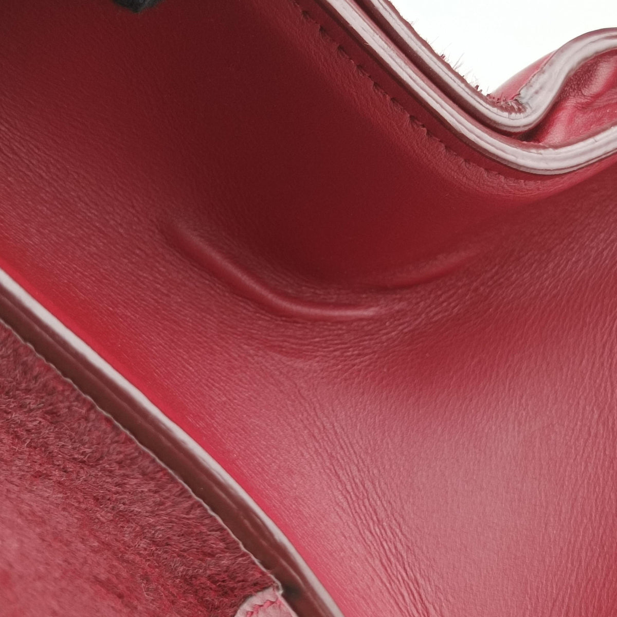 Vintage Christian Dior Diorever Red ponyhair  shoulderbag | stylenewstar