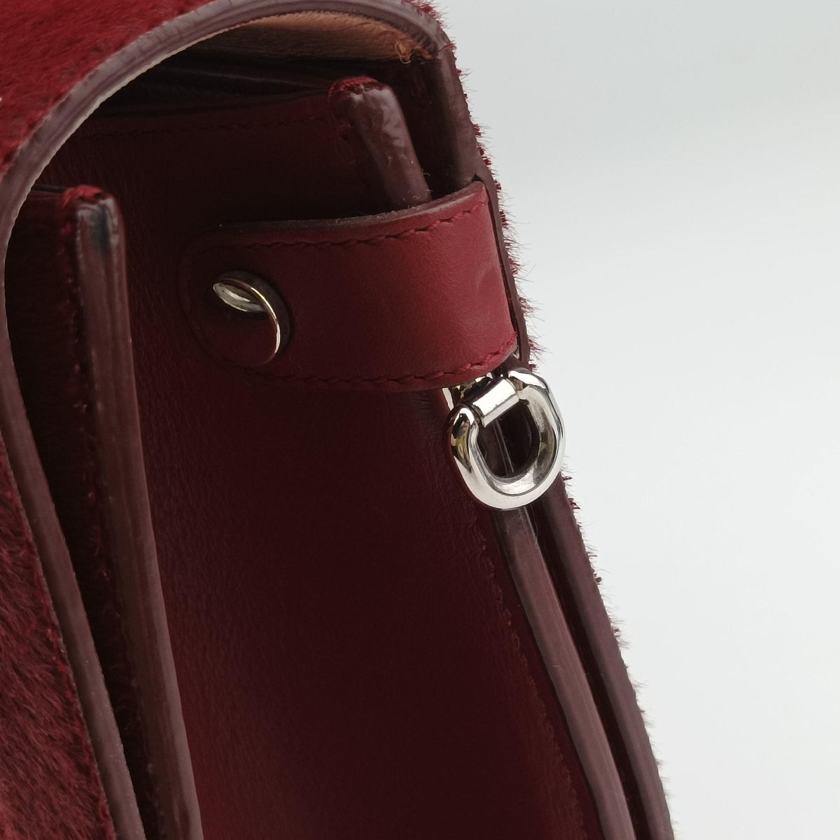 Vintage Christian Dior Diorever Red ponyhair  shoulderbag | stylenewstar