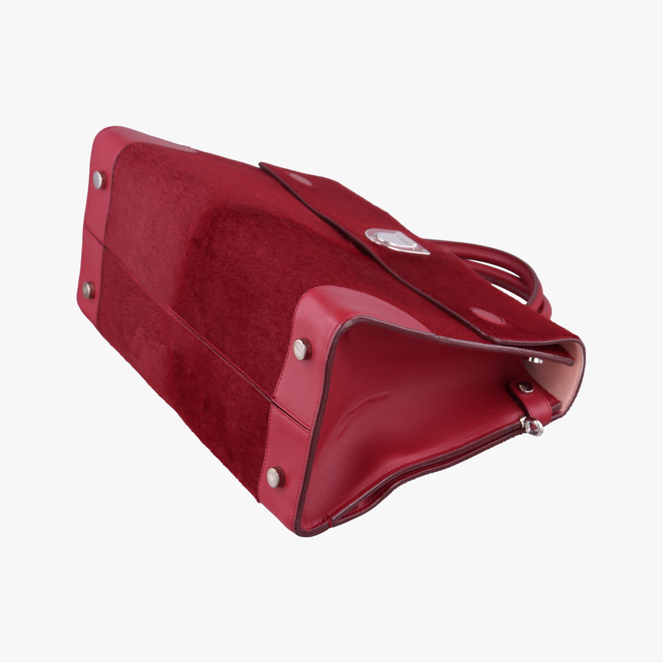 Vintage Christian Dior Diorever Red ponyhair  shoulderbag | stylenewstar