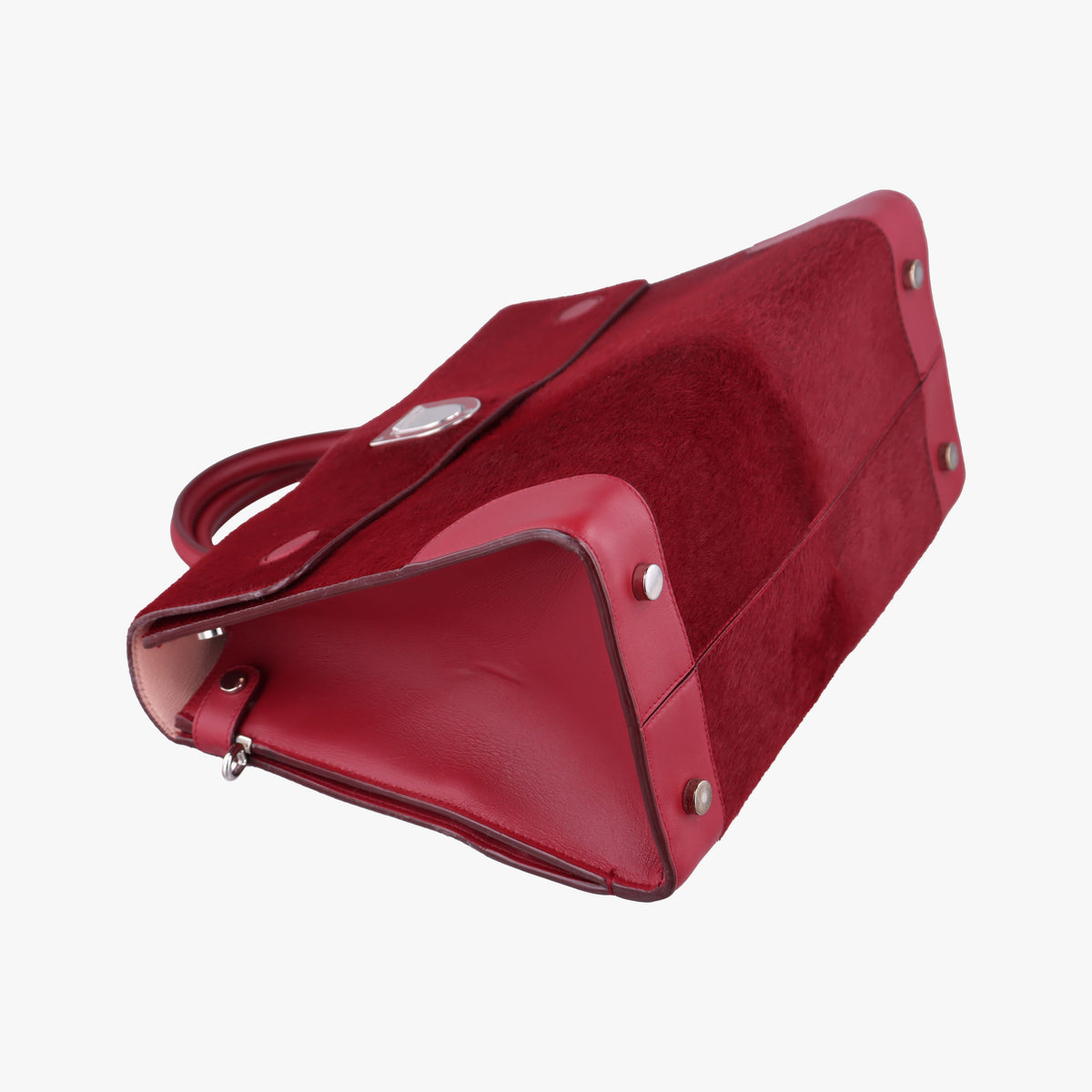 Vintage Christian Dior Diorever Red ponyhair  shoulderbag | stylenewstar