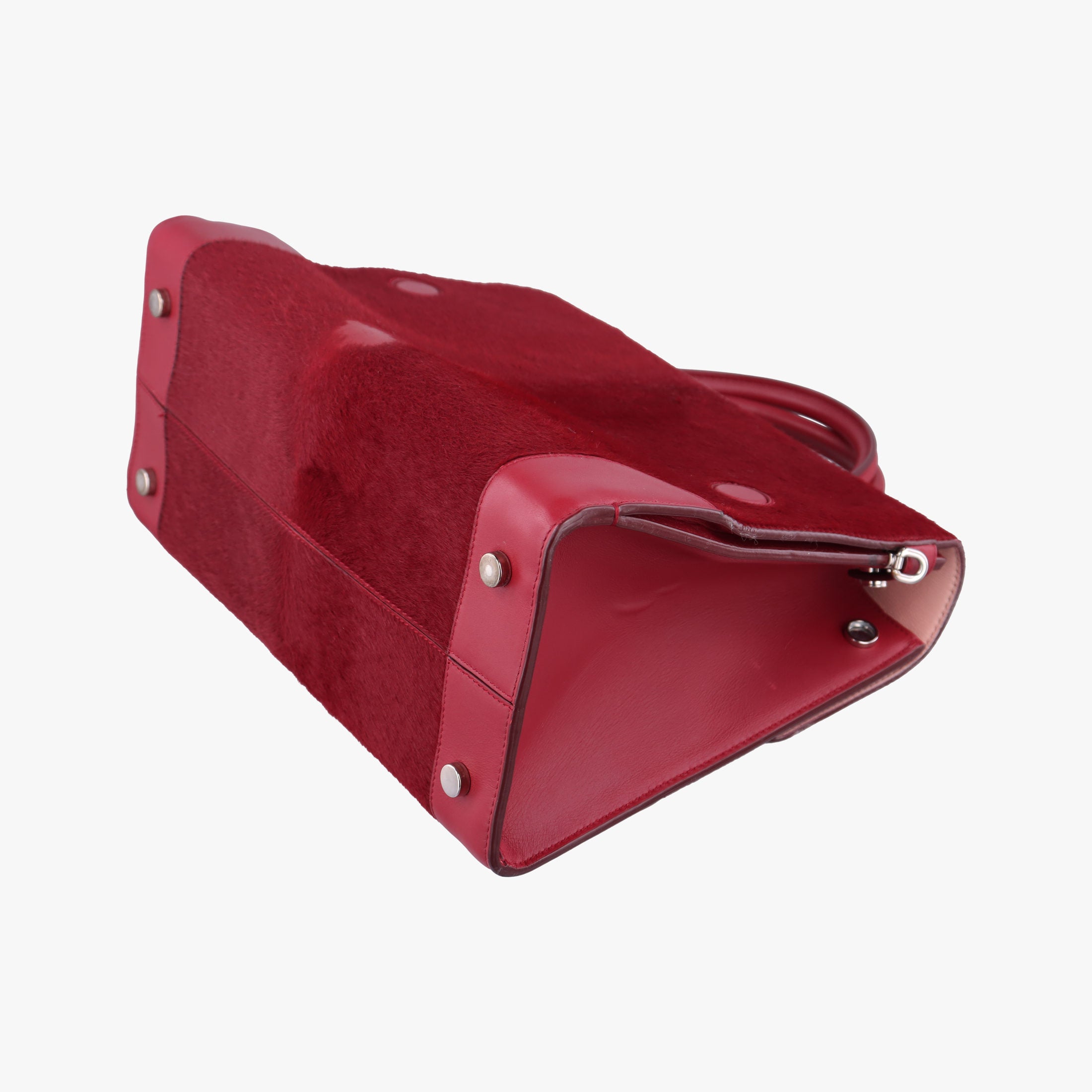 Vintage Christian Dior Diorever Red ponyhair  shoulderbag | stylenewstar