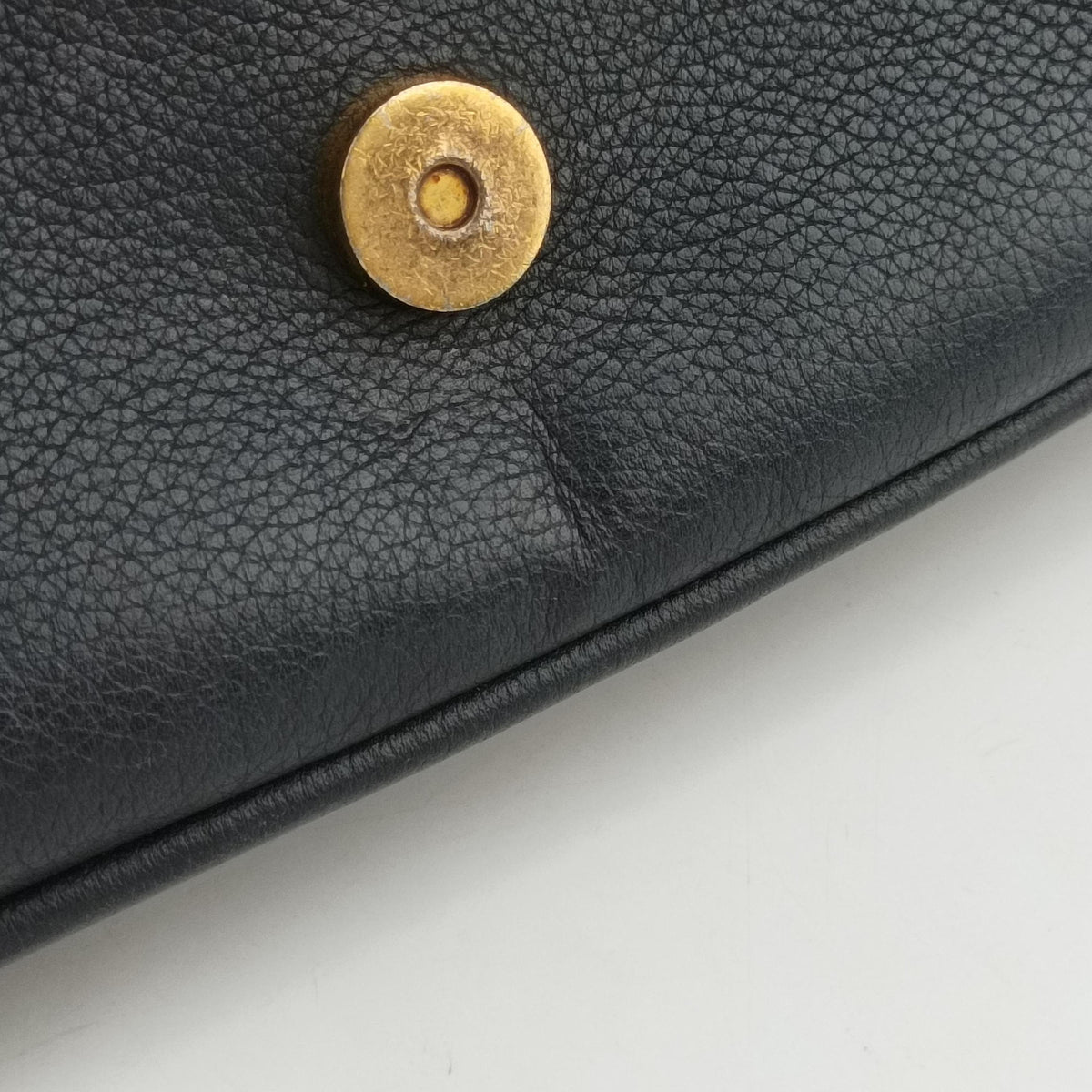 Secondhand Louis Vuitton MARIGNAN brown×black Monogram Canvas×calf leather M44259 shoulderbag | stylenewstar