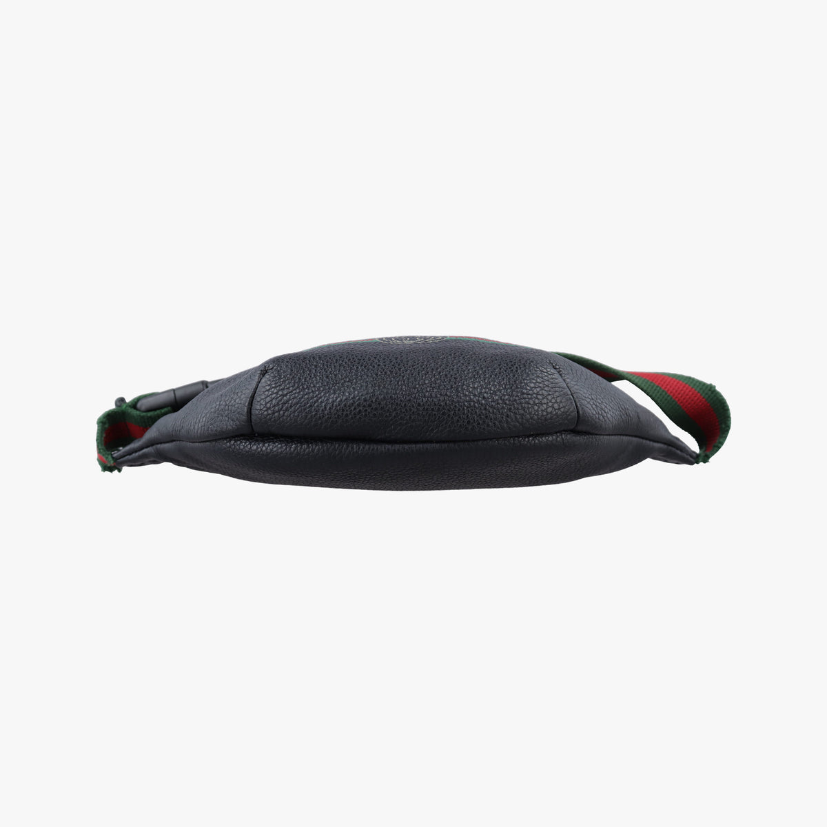 Secondhand Gucci Print Black Leather 527792 bum bag/waist bag | stylenewstar