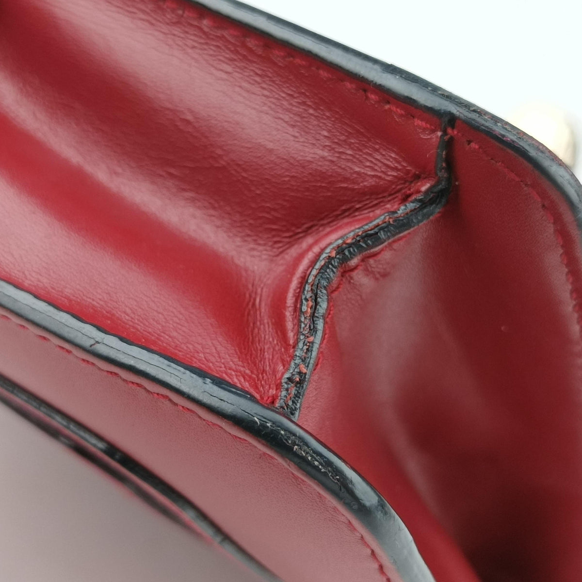 Pre-owned Bvlgari SERPENTI FOREVER Red Leather  shoulderbag | stylenewstar