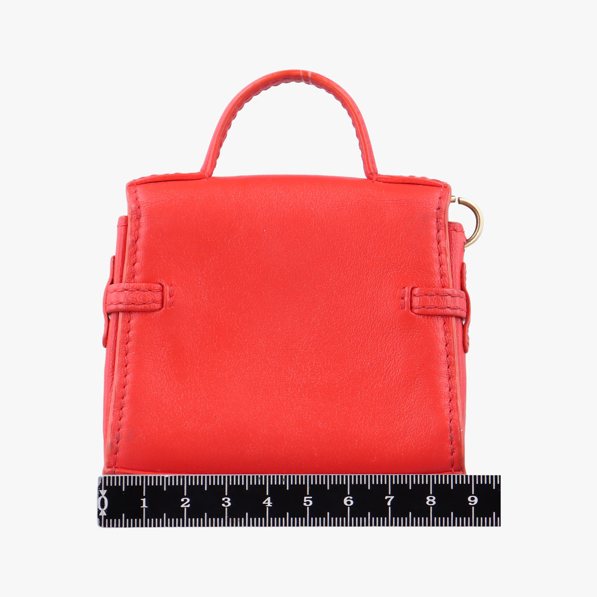 Pre-owned Delvaux Tampete Red Leather  coinpurse | stylenewstar