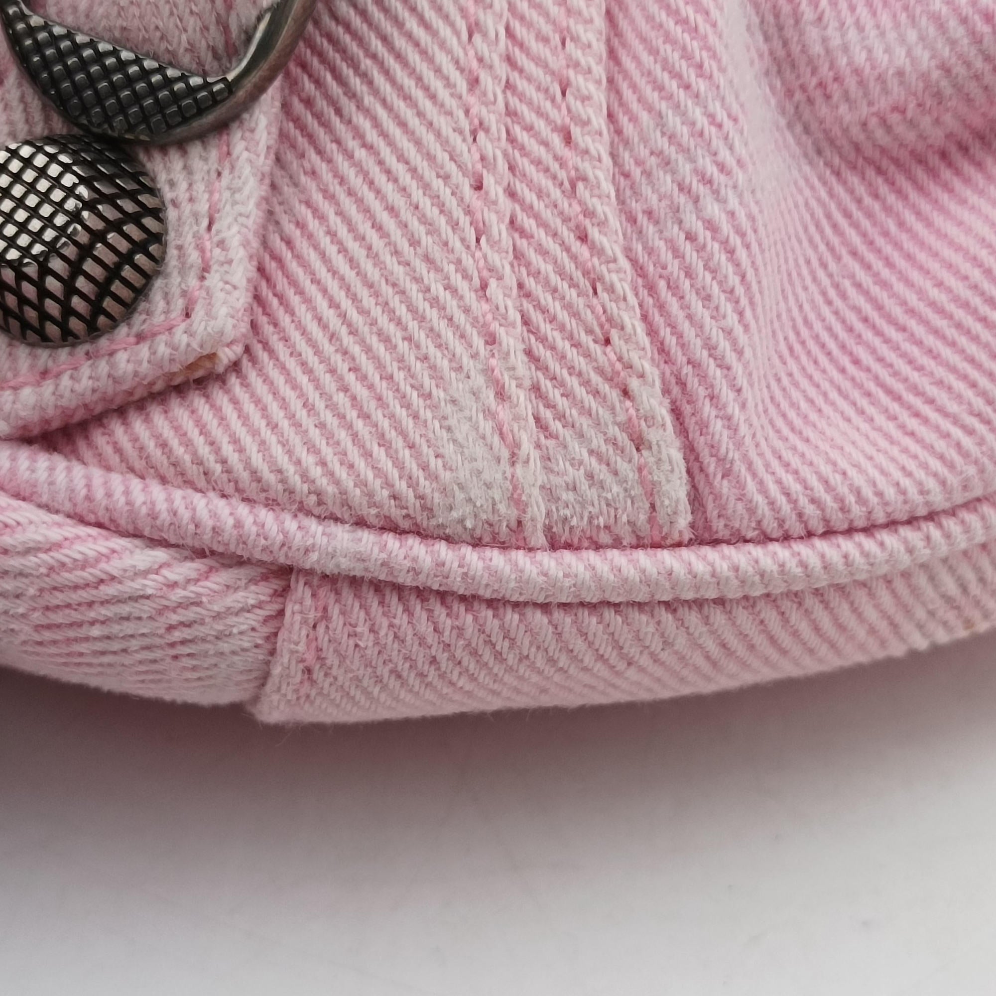 Pre-owned Balenciaga Le Cagole mini Pink canvas  shoulderbag | stylenewstar