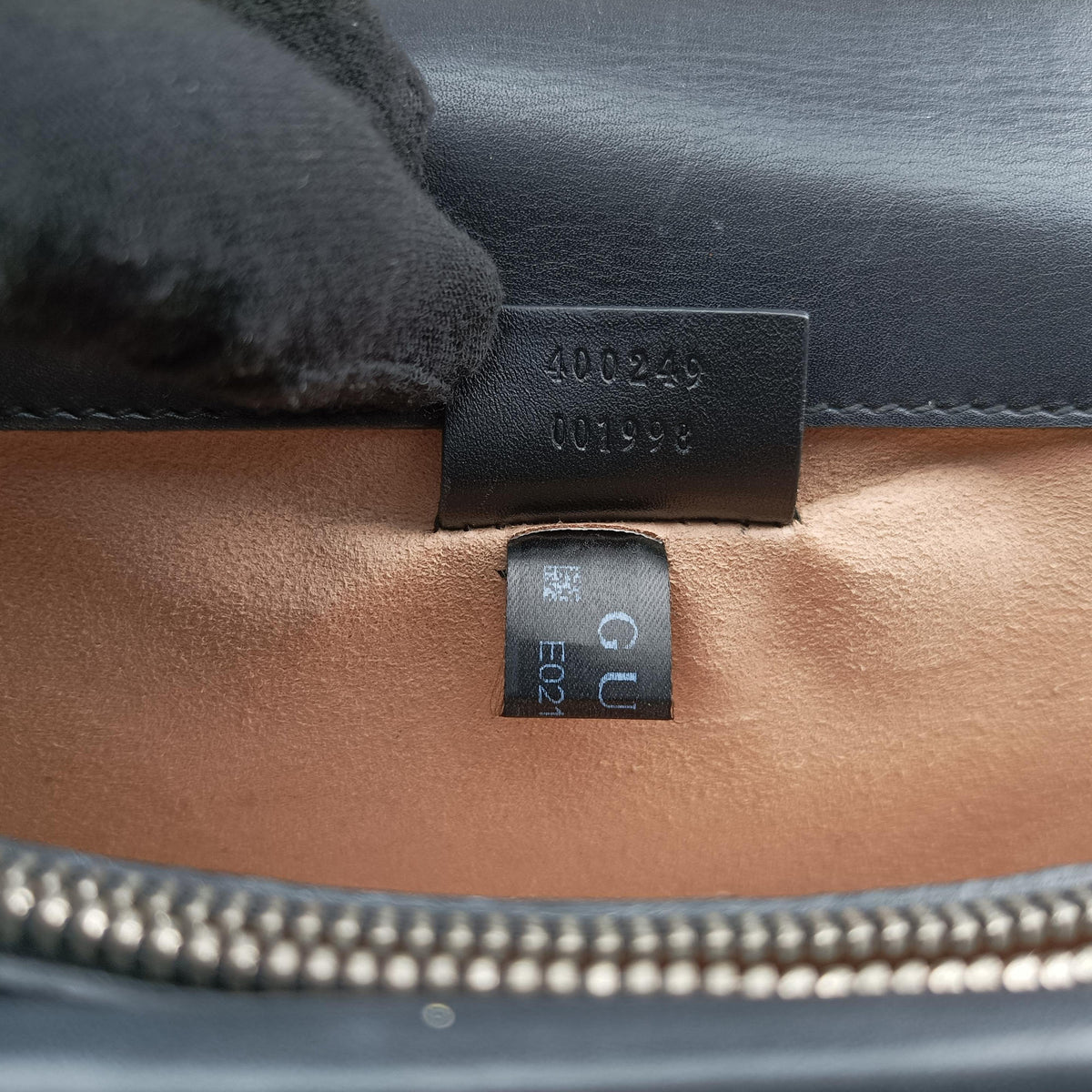 Pre-owned Gucci Dionysus Black Leather 400249 shoulderbag | stylenewstar