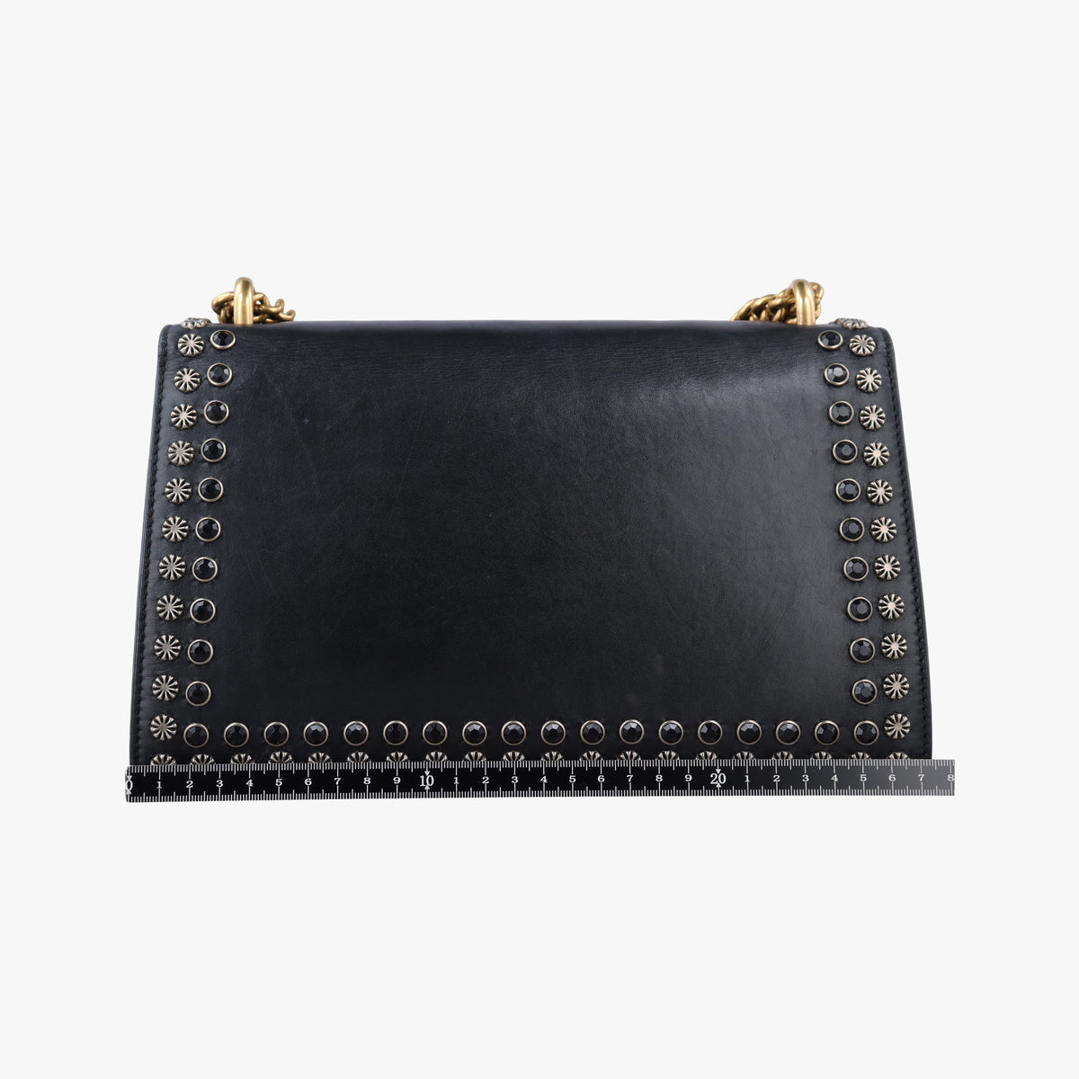 Pre-owned Gucci Dionysus Black Leather 400249 shoulderbag | stylenewstar