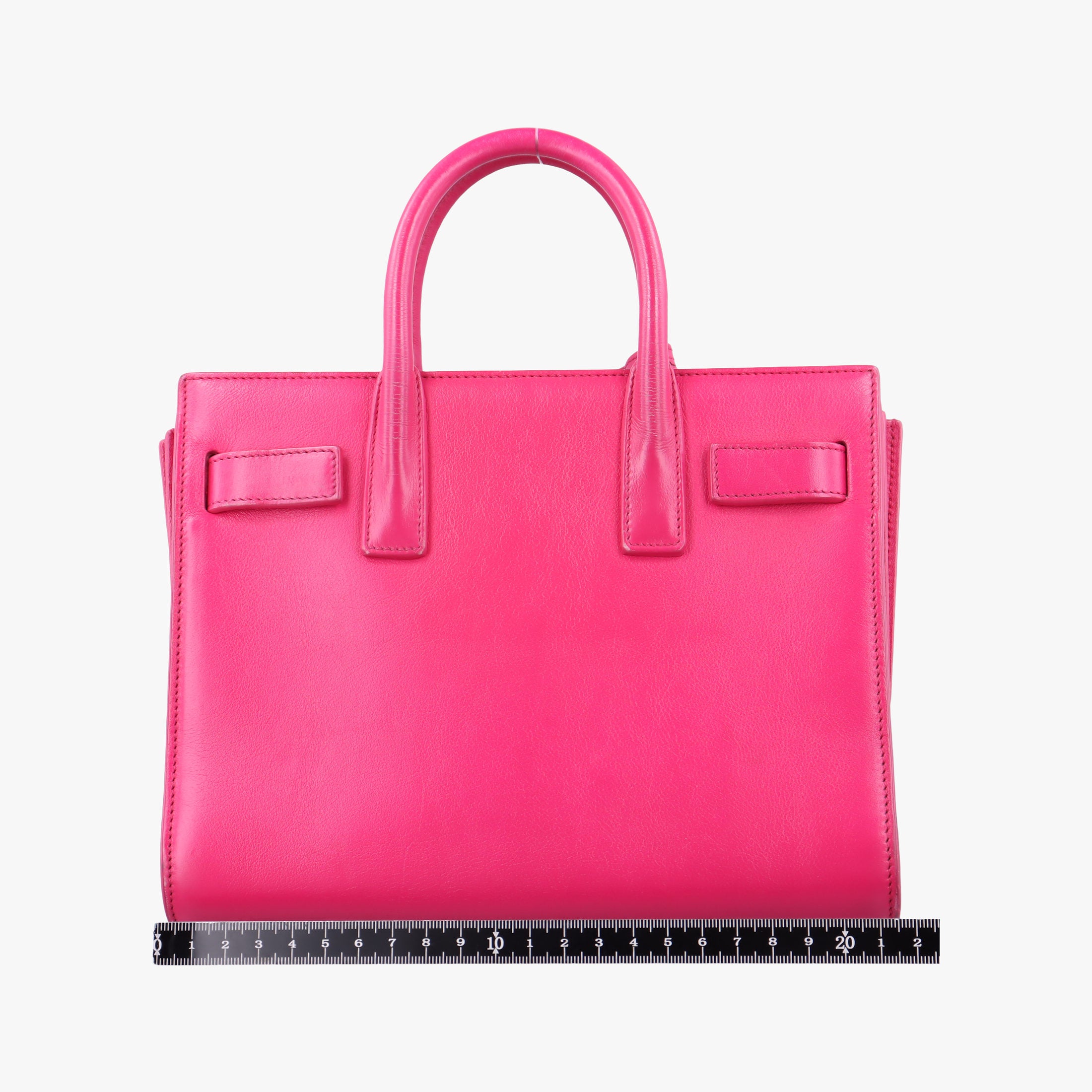 Pre-owned Yves Saint Laurent SAC DE JOUR Rose Leather 340778 shoulderbag | stylenewstar