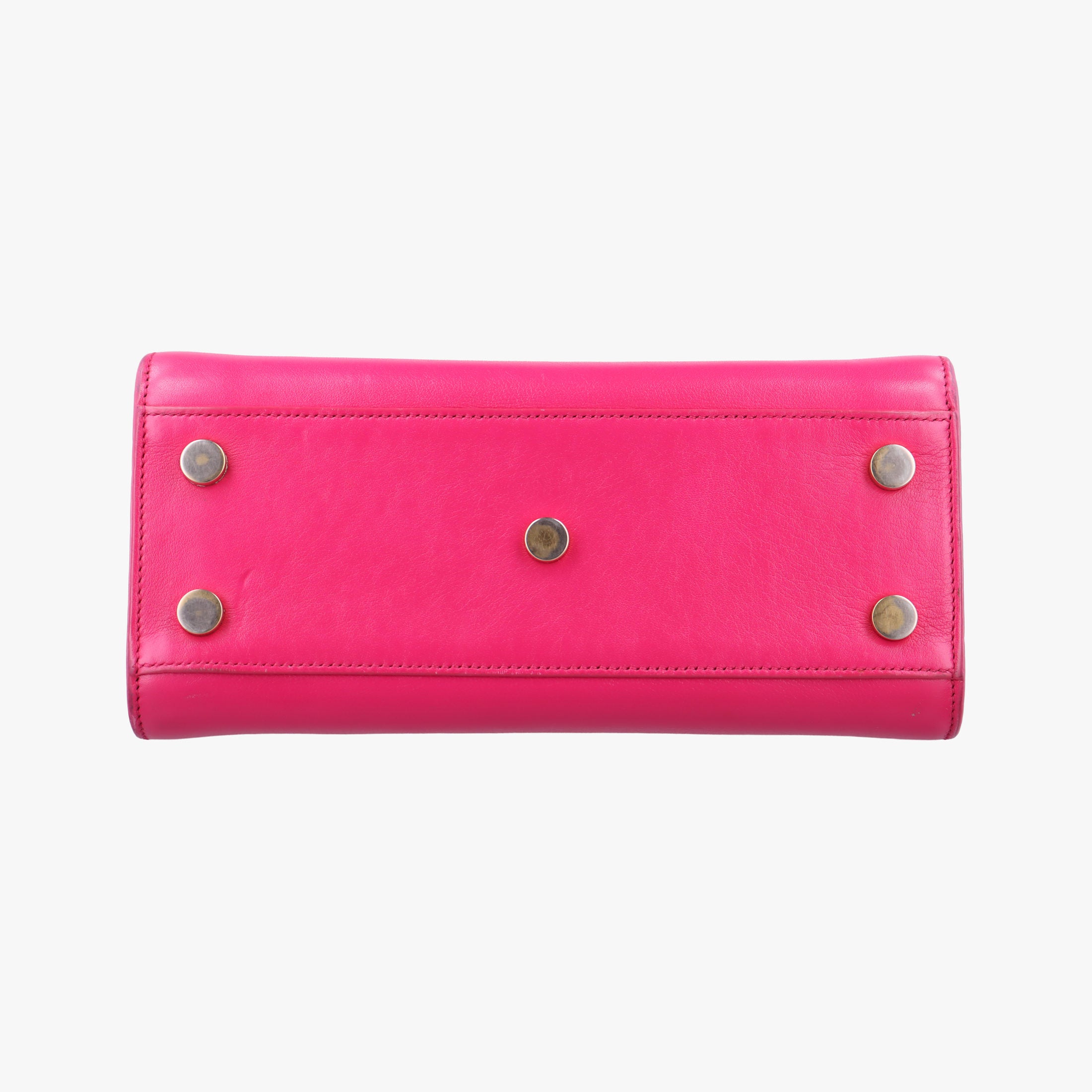 Pre-owned Yves Saint Laurent SAC DE JOUR Rose Leather 340778 shoulderbag | stylenewstar