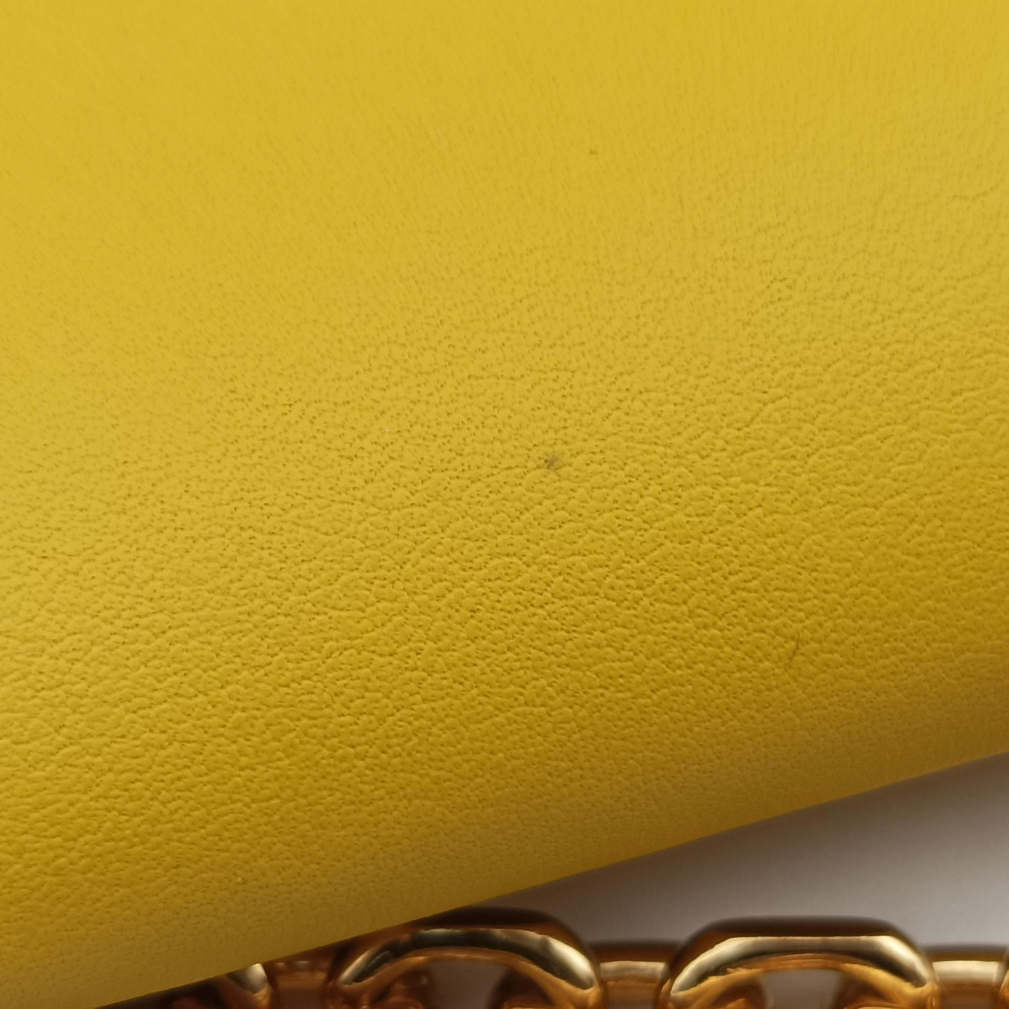 Vintage Delvaux Tempete Yellow leather  shoulderbag | stylenewstar