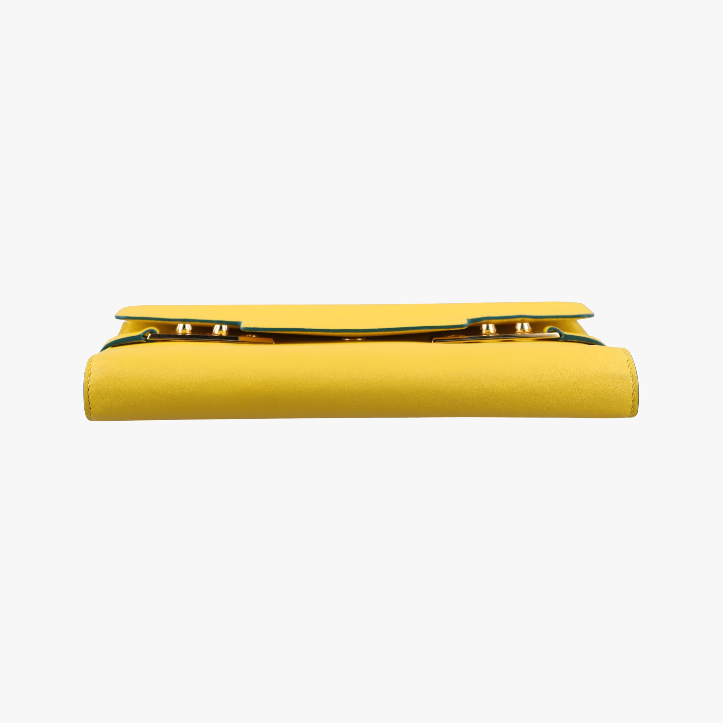 Vintage Delvaux Tempete Yellow leather  shoulderbag | stylenewstar