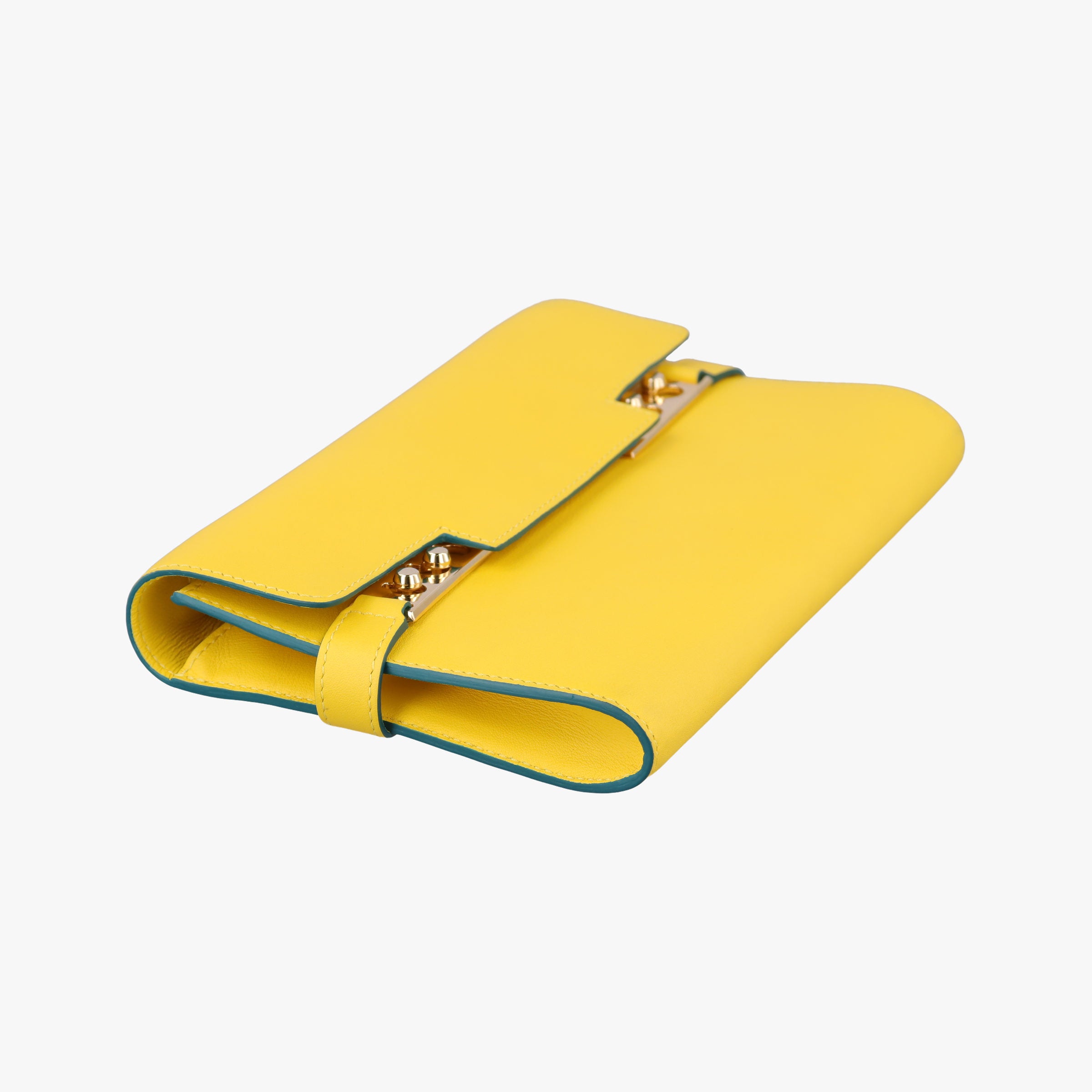 Vintage Delvaux Tempete Yellow leather  shoulderbag | stylenewstar