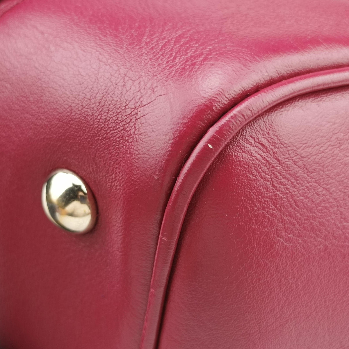 Pre-owned Gucci Guccissima Mayfair Rose Leather 257061 handbag | stylenewstar