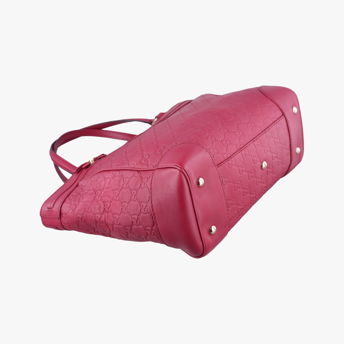 Pre-owned Gucci Guccissima Mayfair Rose Leather 257061 handbag | stylenewstar