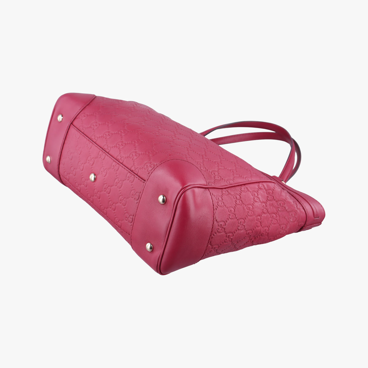 Pre-owned Gucci Guccissima Mayfair Rose Leather 257061 handbag | stylenewstar