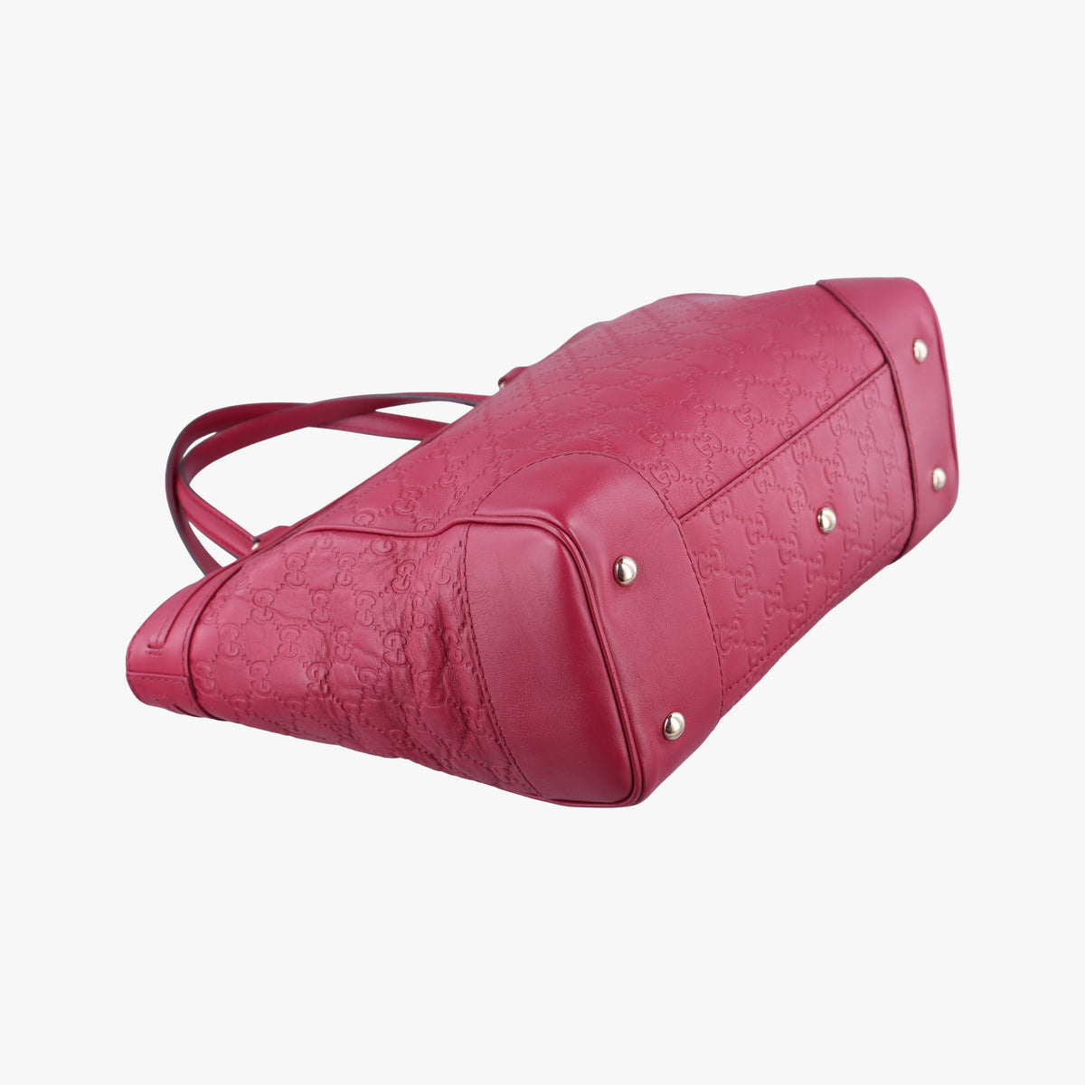 Pre-owned Gucci Guccissima Mayfair Rose Leather 257061 handbag | stylenewstar