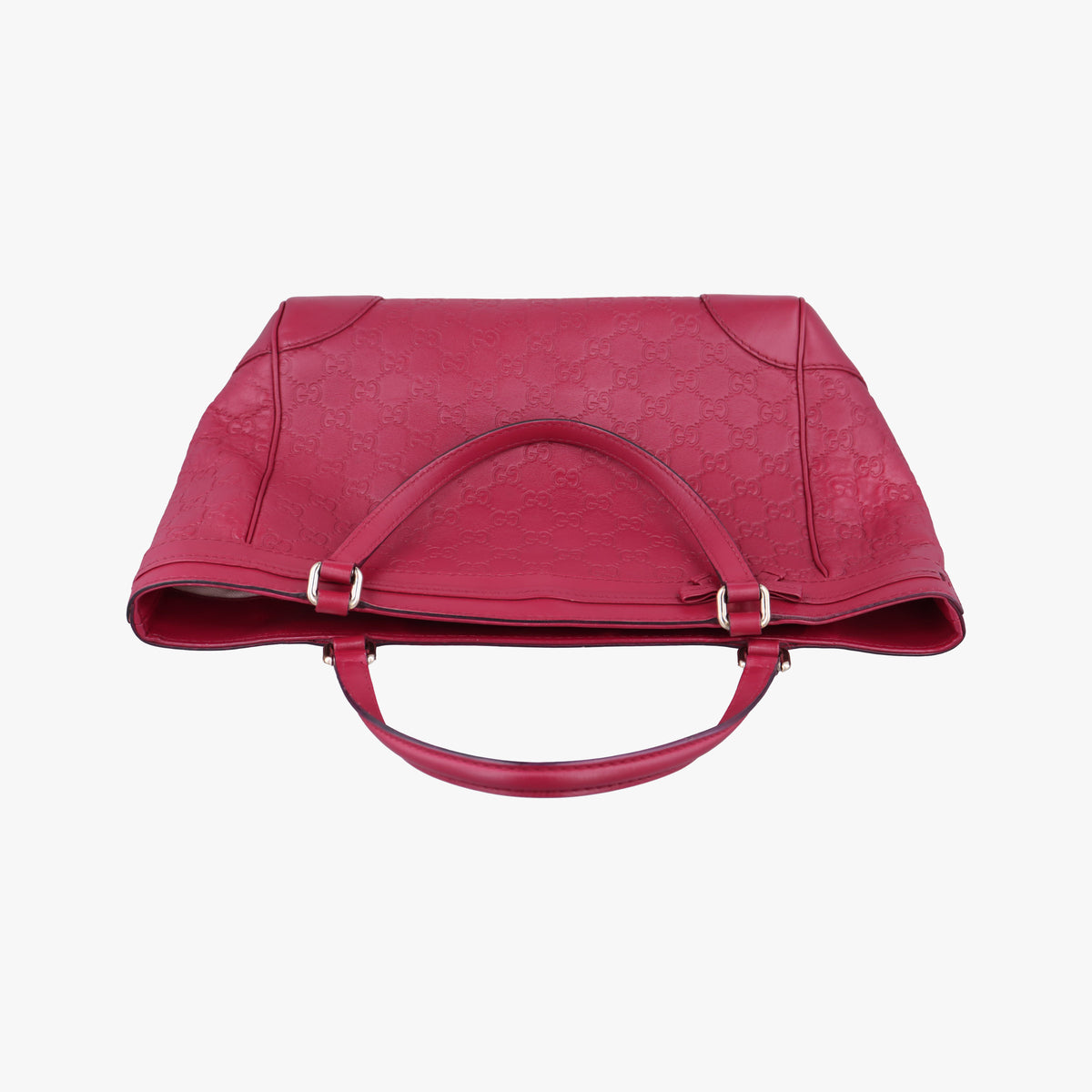 Pre-owned Gucci Guccissima Mayfair Rose Leather 257061 handbag | stylenewstar