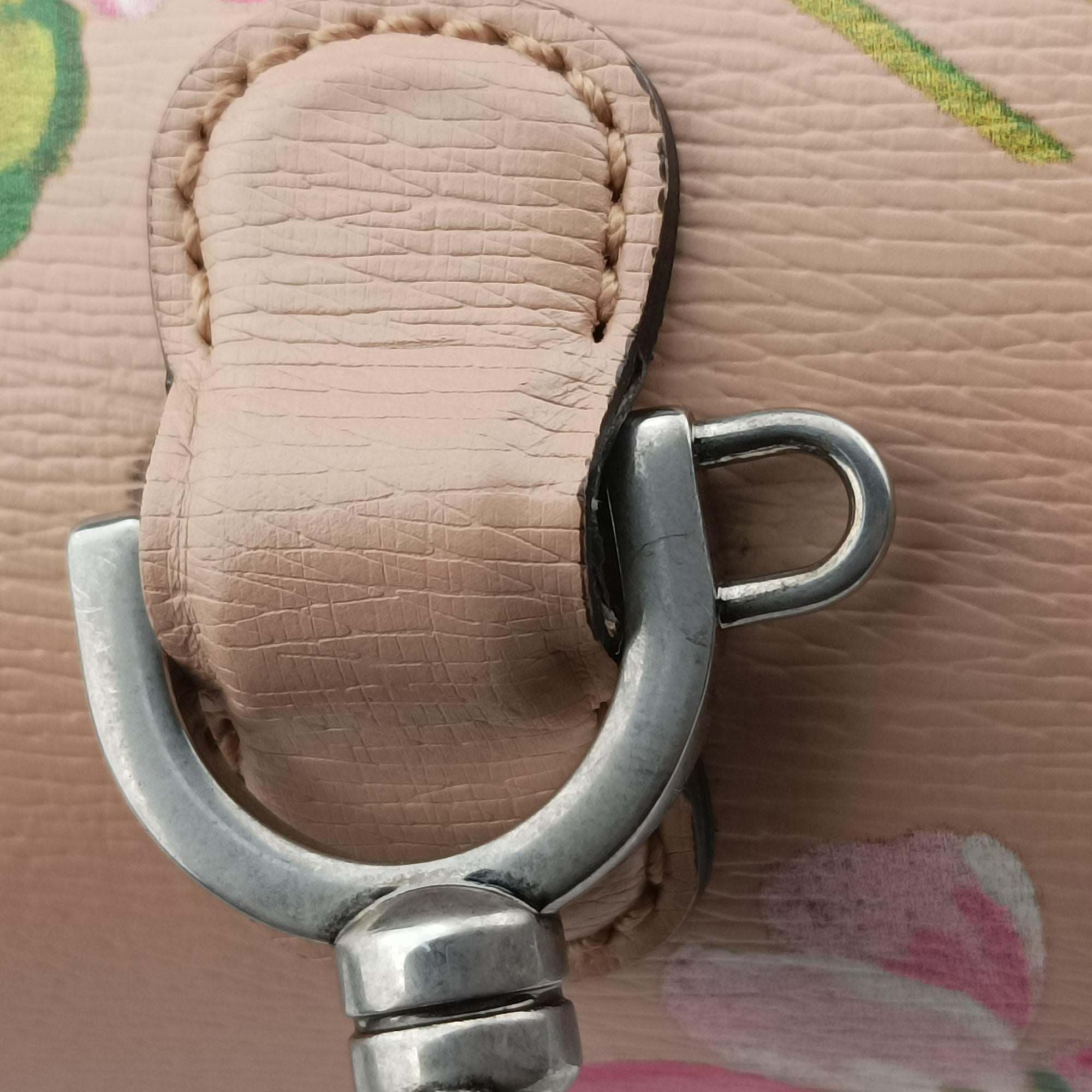 Pre-owned Gucci Bamboo Pink×Multicolour Leather 409398 shoulderbag | stylenewstar