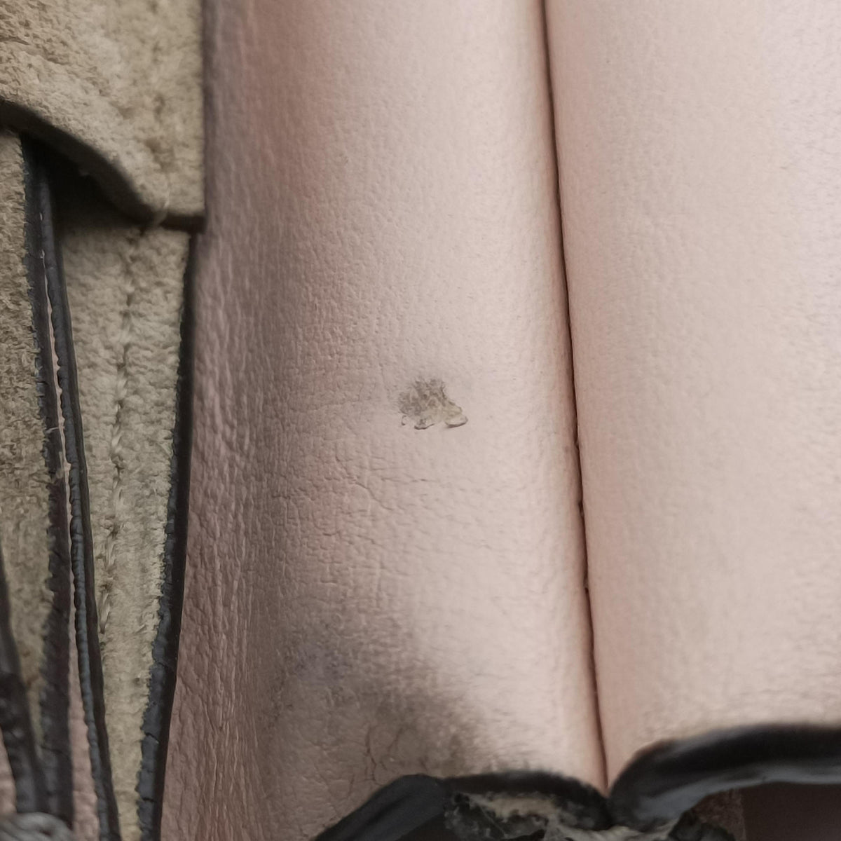 Pre-owned Chloe FAYE Beige Suede × leather  shoulderbag | stylenewstar