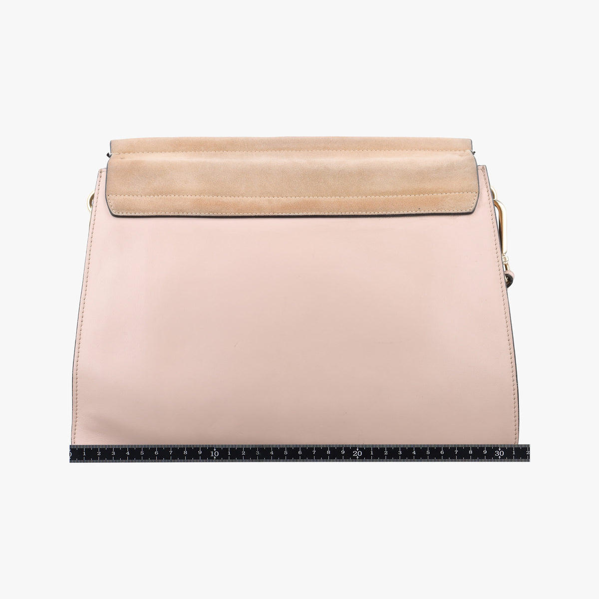 Pre-owned Chloe FAYE Beige Suede × leather  shoulderbag | stylenewstar