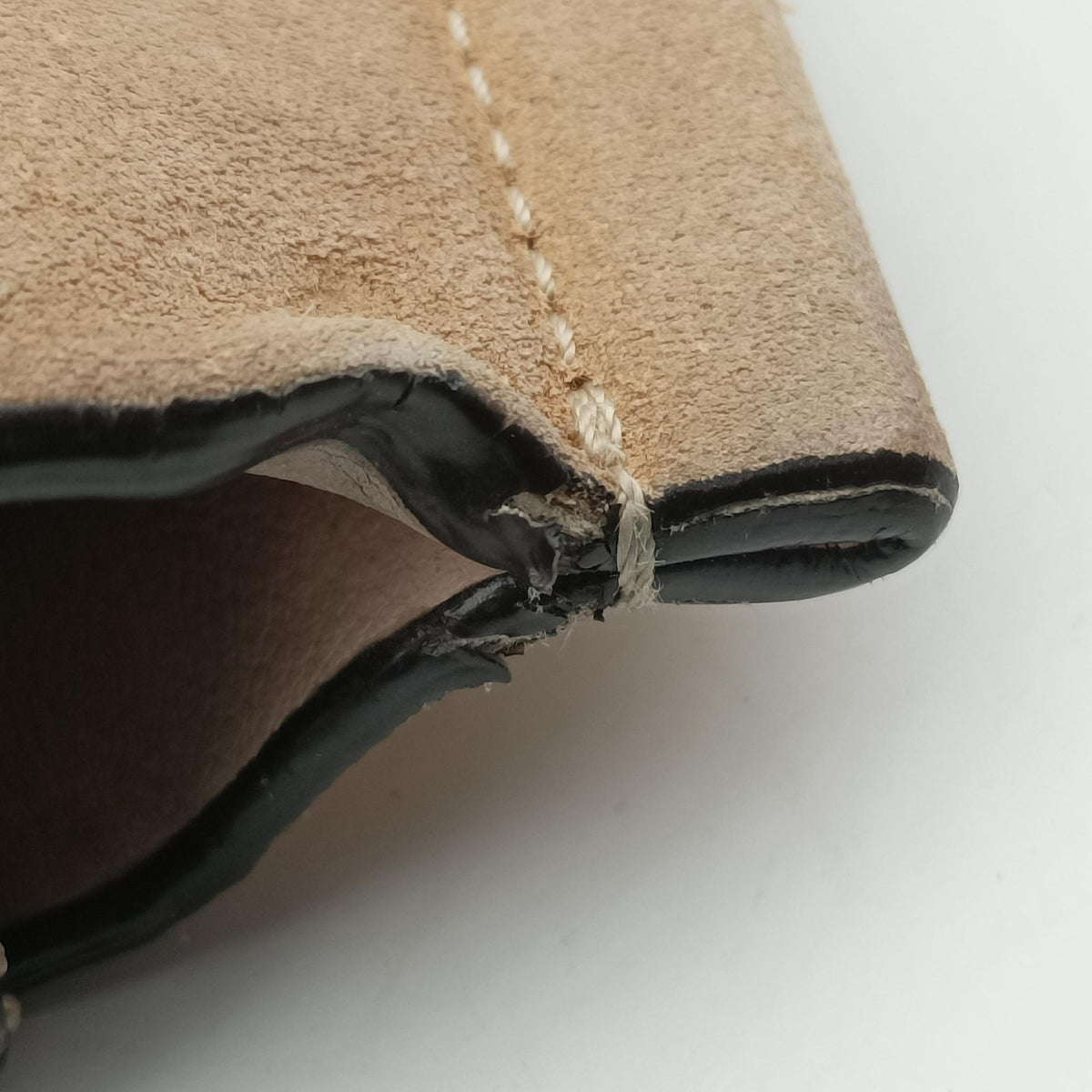 Pre-owned Chloe FAYE Beige Suede × leather  shoulderbag | stylenewstar