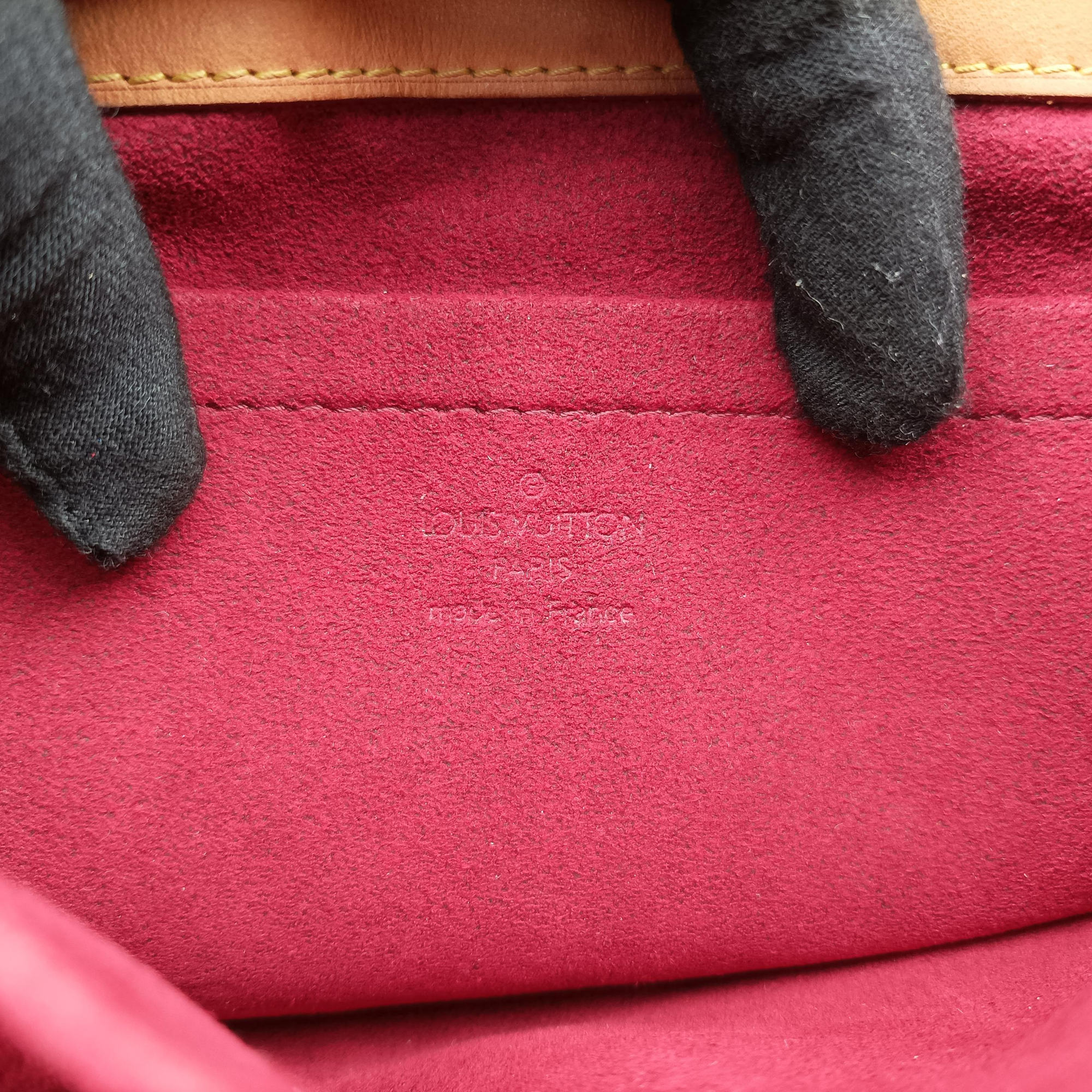 Secondhand Louis Vuitton AUDRA white Monogram Multicolor M40047 handbag | stylenewstar