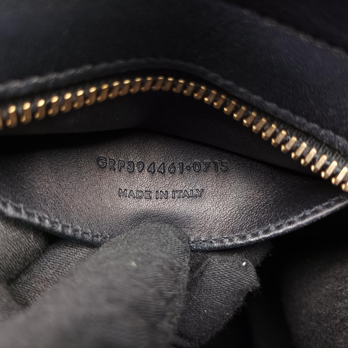 Pre-owned Yves Saint Laurent BABY CABAS Black Leather 394461 shoulderbag | stylenewstar