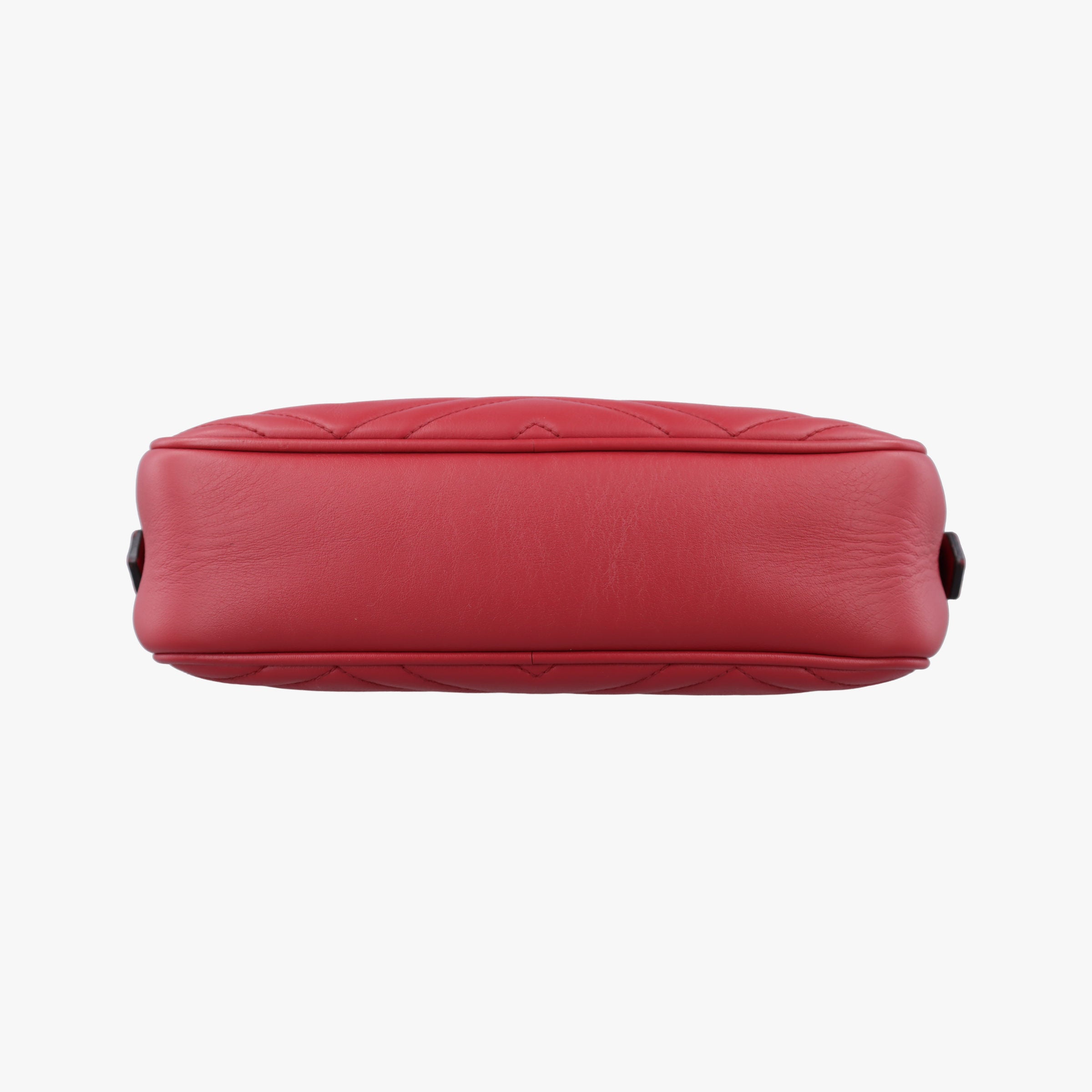 Secondhand Gucci GG Marmont Red Leather 447632 shoulderbag | stylenewstar