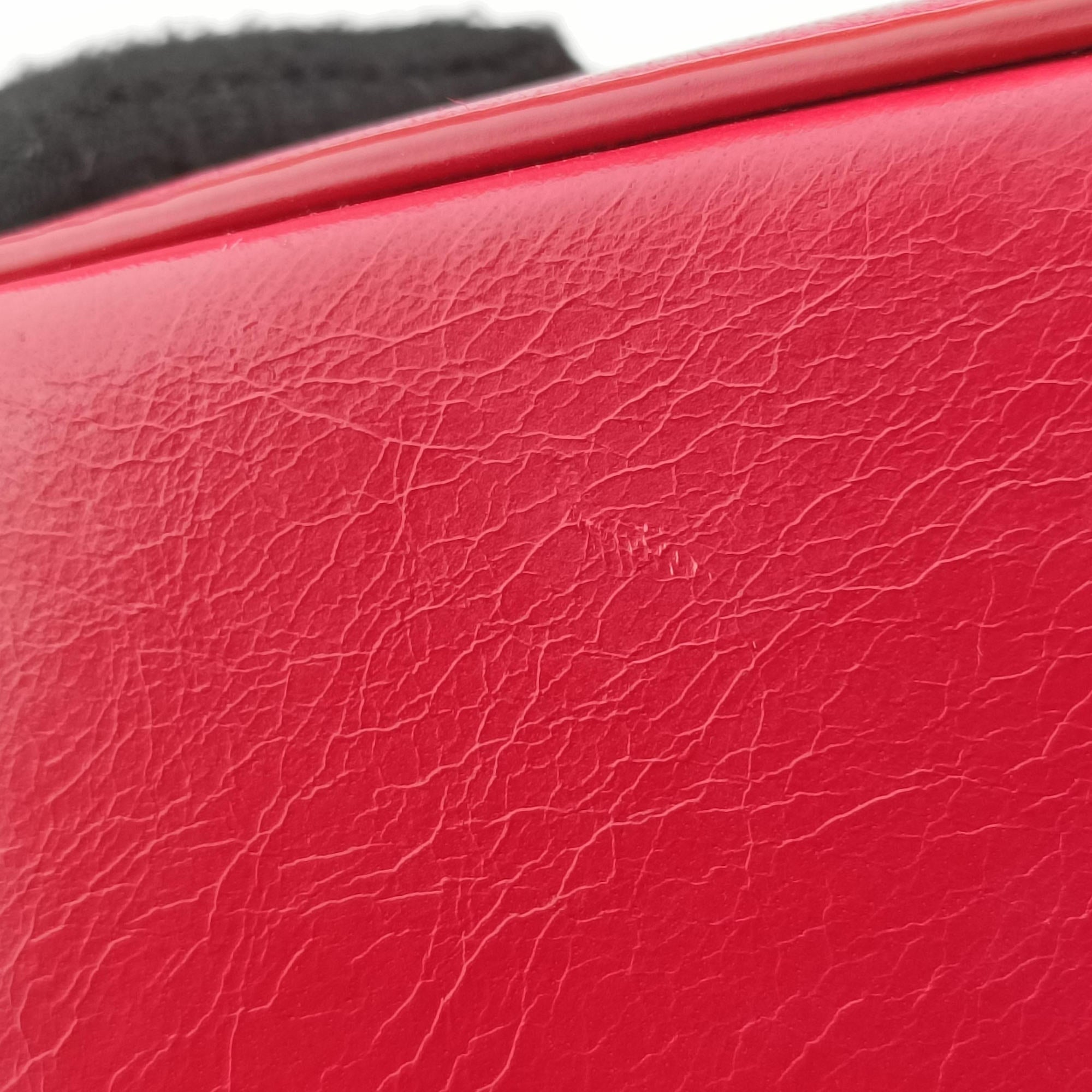 Secondhand Christian Dior 30 MONTAIGNE Red Leather  shoulderbag | stylenewstar