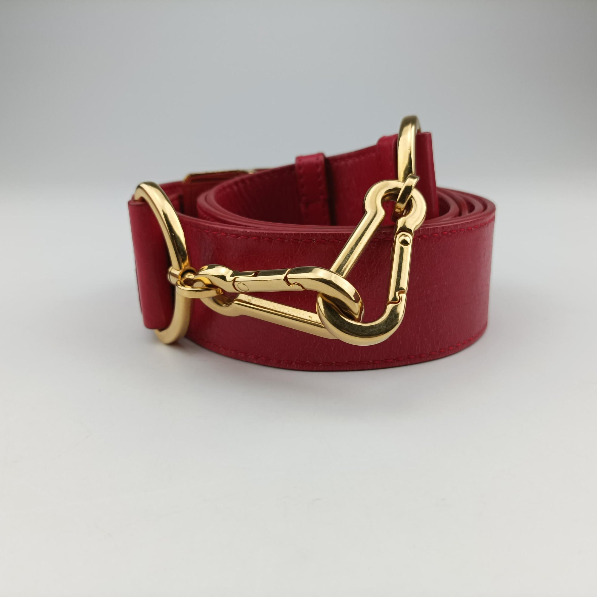 Secondhand Christian Dior 30 MONTAIGNE Red Leather  shoulderbag | stylenewstar