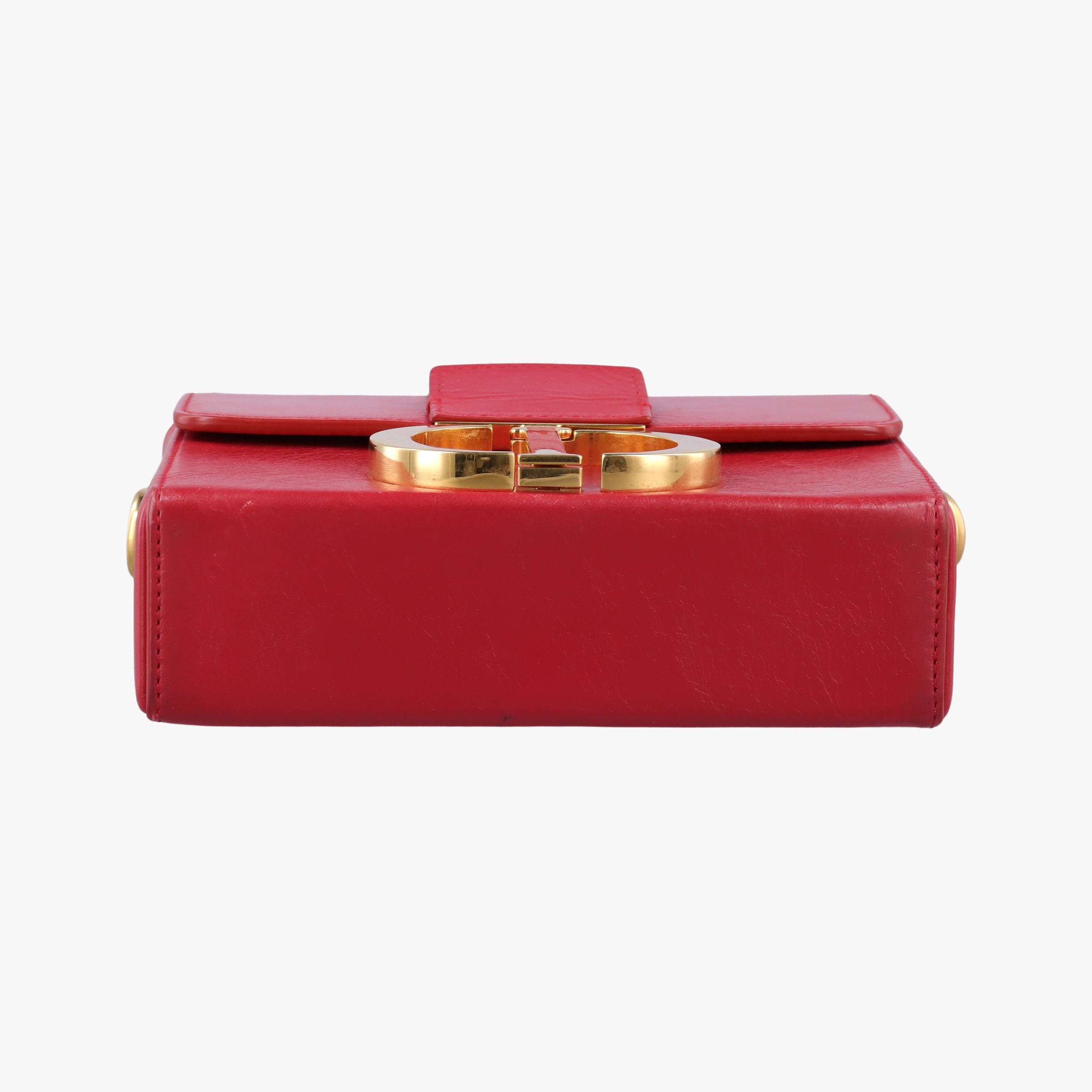 Secondhand Christian Dior 30 MONTAIGNE Red Leather  shoulderbag | stylenewstar