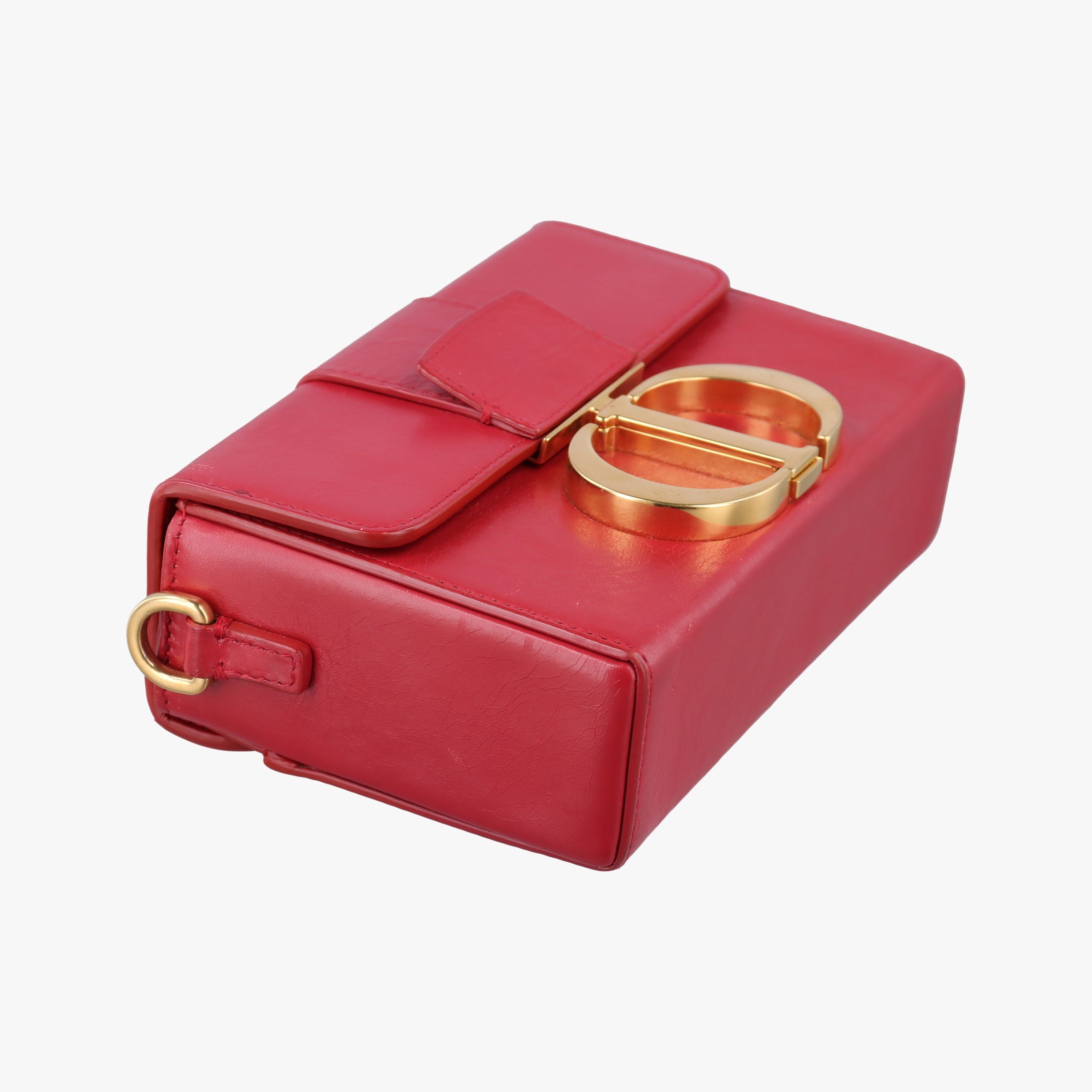 Secondhand Christian Dior 30 MONTAIGNE Red Leather  shoulderbag | stylenewstar